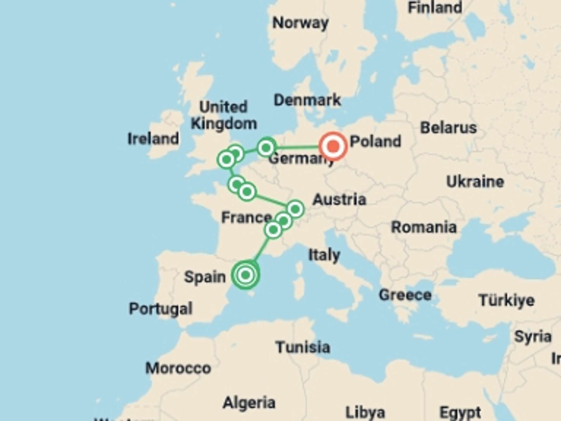 London 15-Day tours