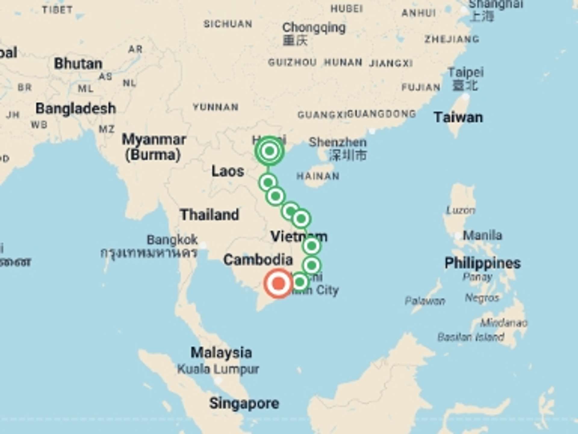 Hue 15-Day tours