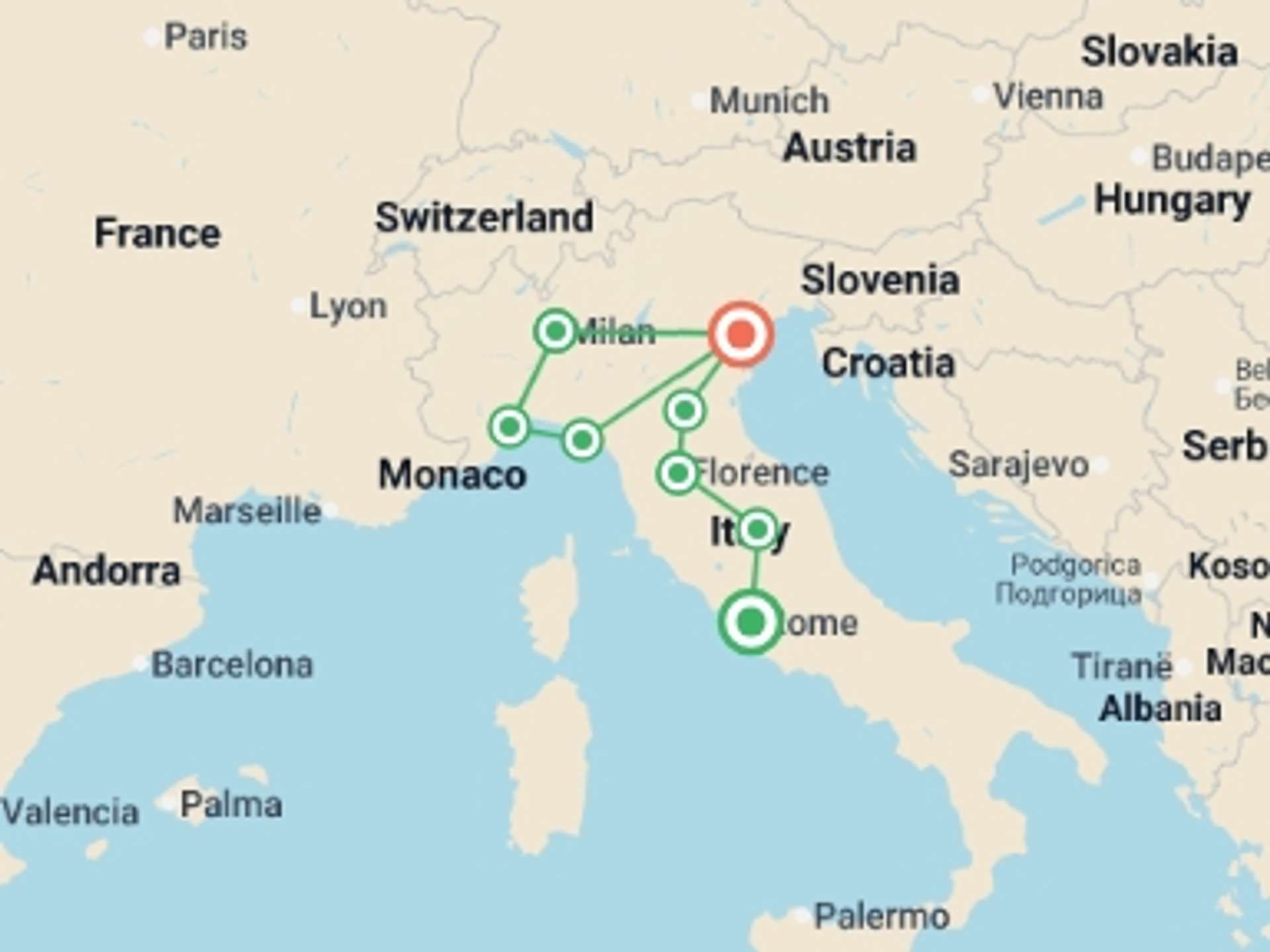 Italy 11-Day tours