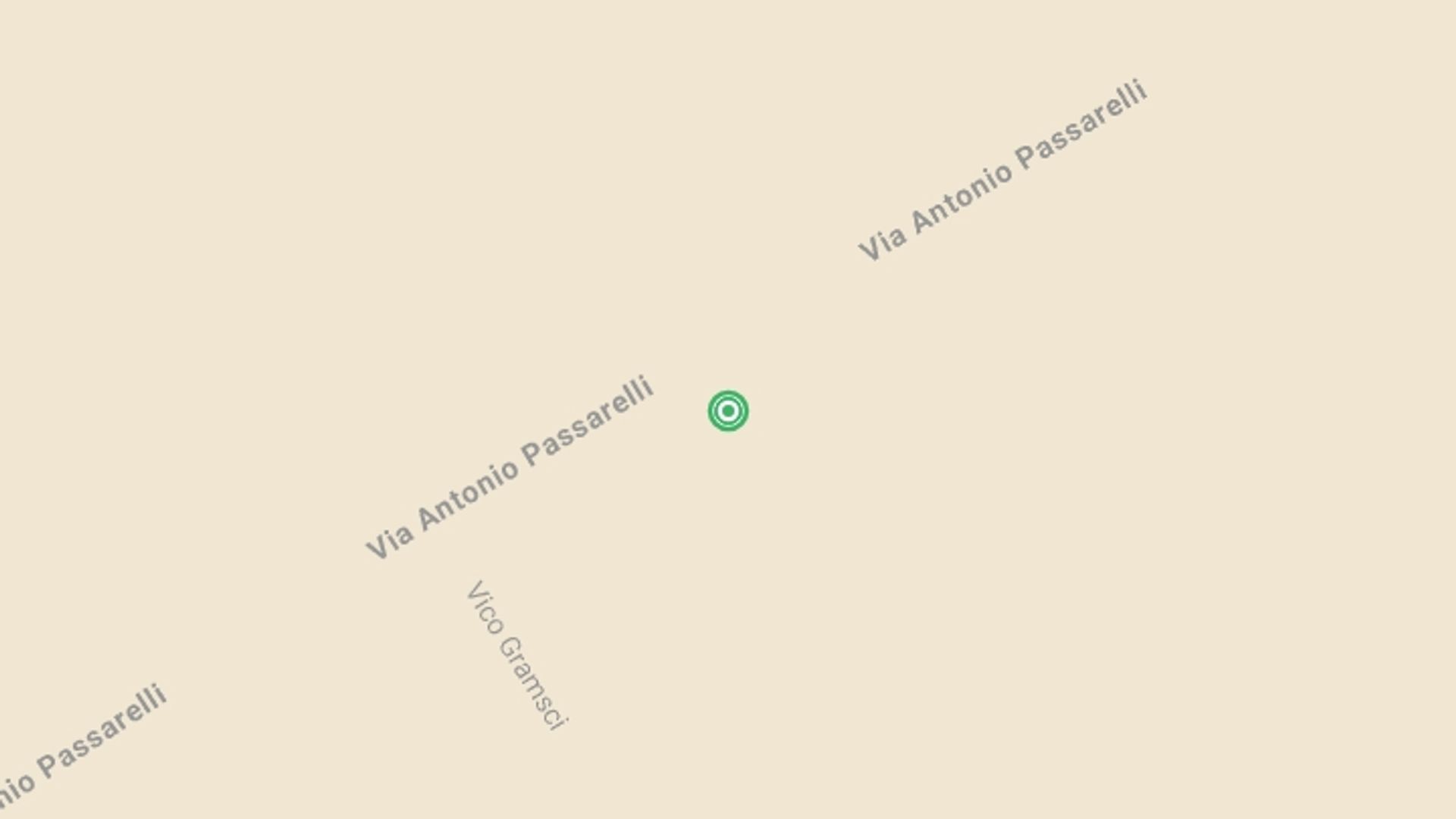 A map showing the tour itinerary for the trip: Discovering Matera, starting in Matera, Italy and ending in Matera, Italy going through 0 other destinations.