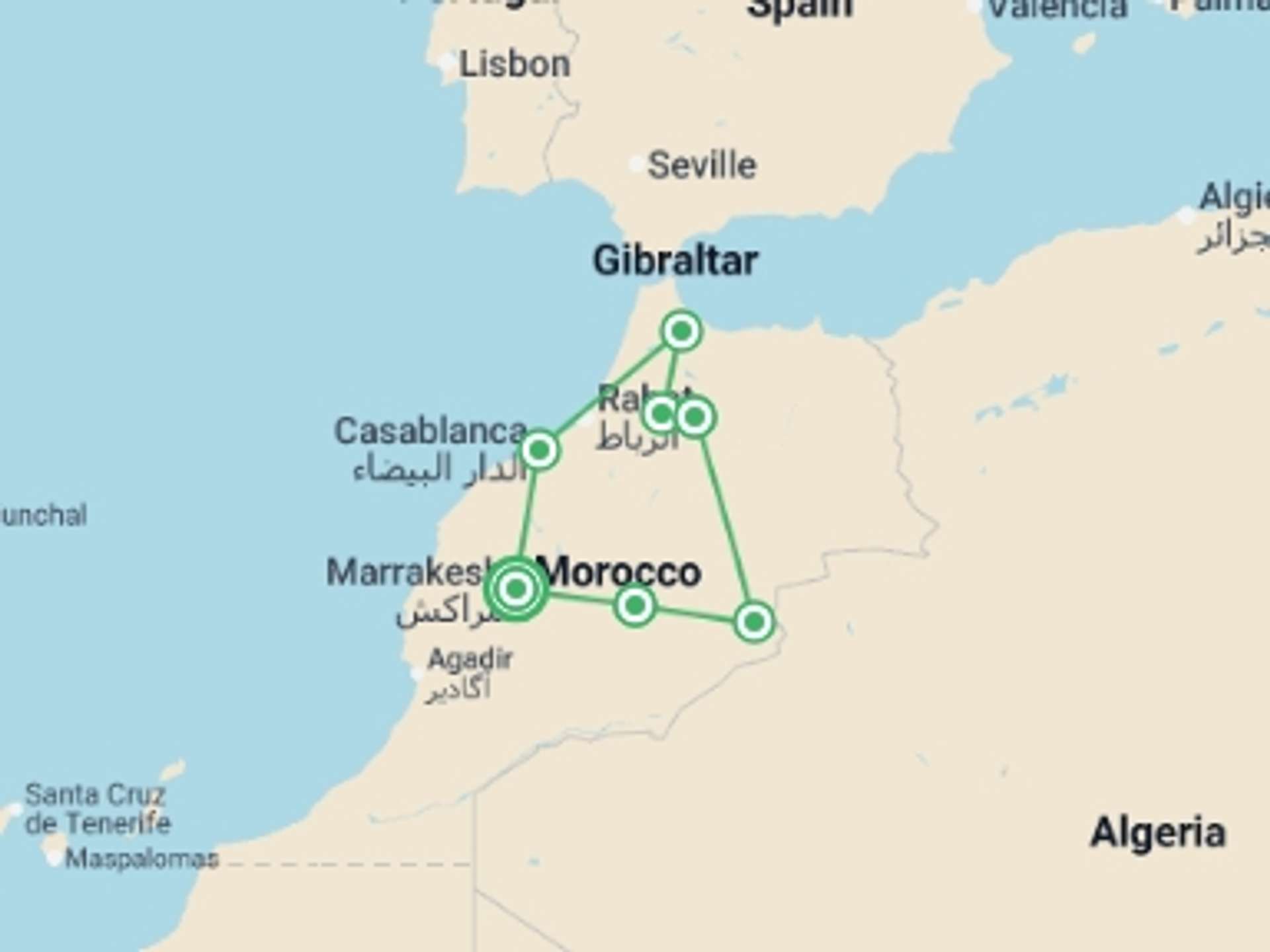 Casablanca 10-Day tours