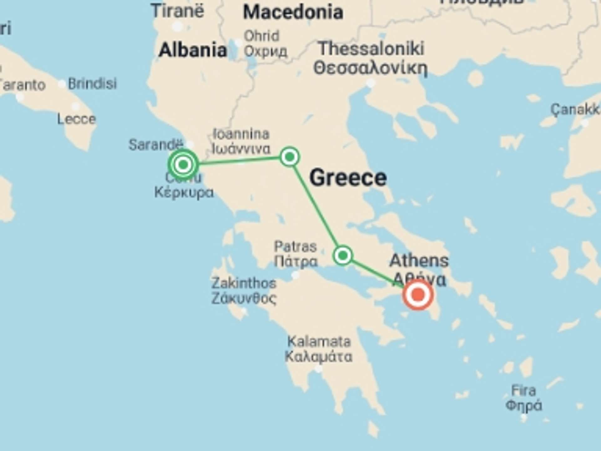 Greece 5-Day tours