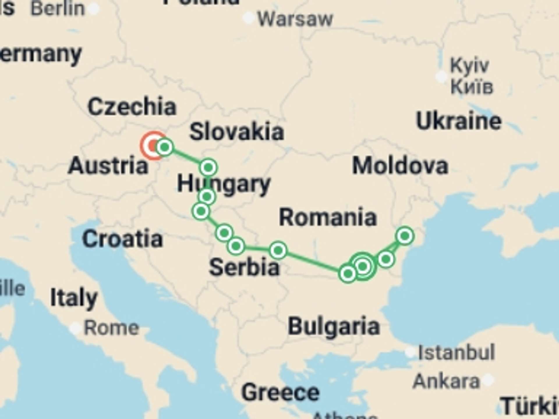 Eastern Europe 12-Day tours