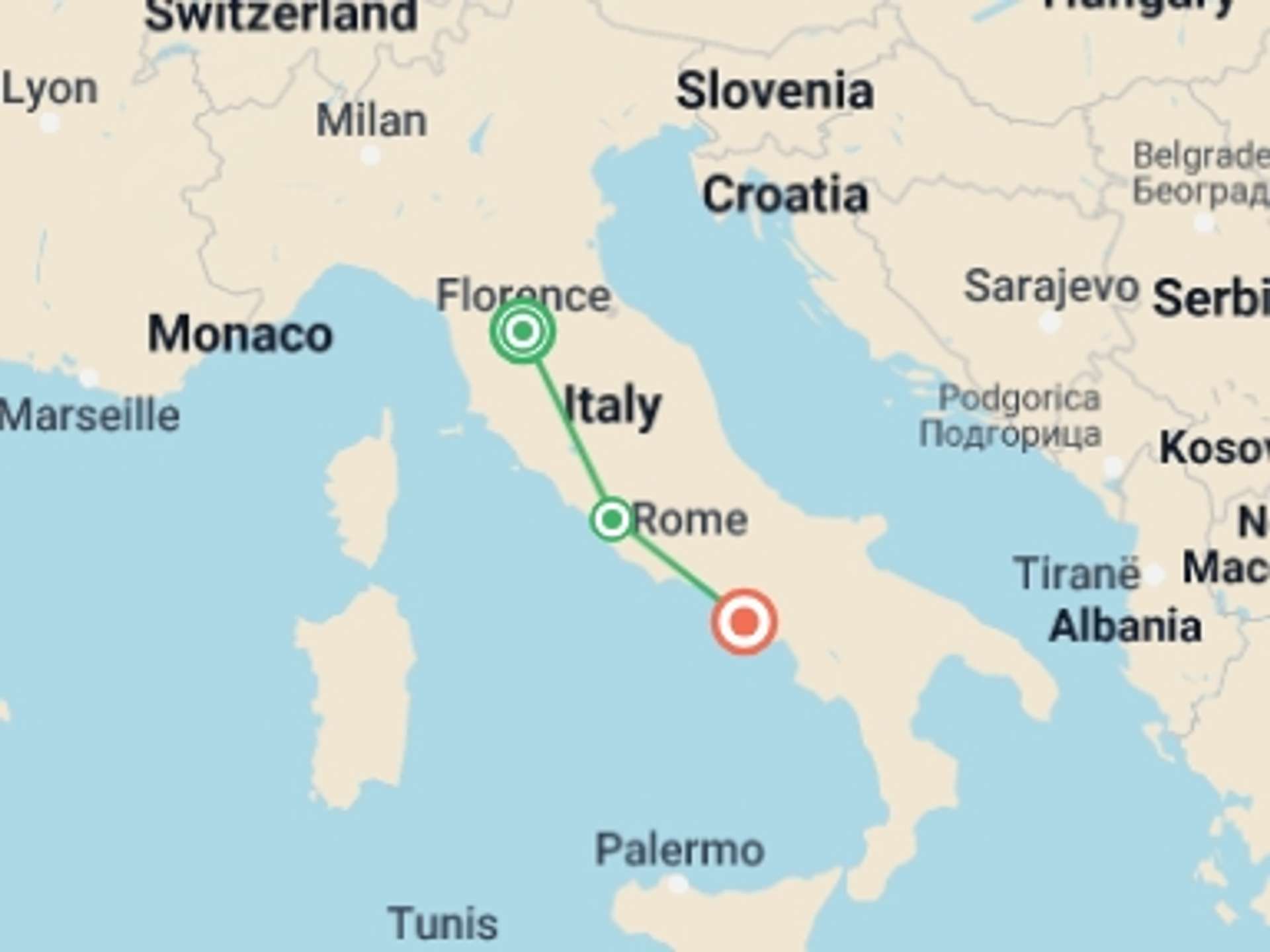 Italy 6-Day tours