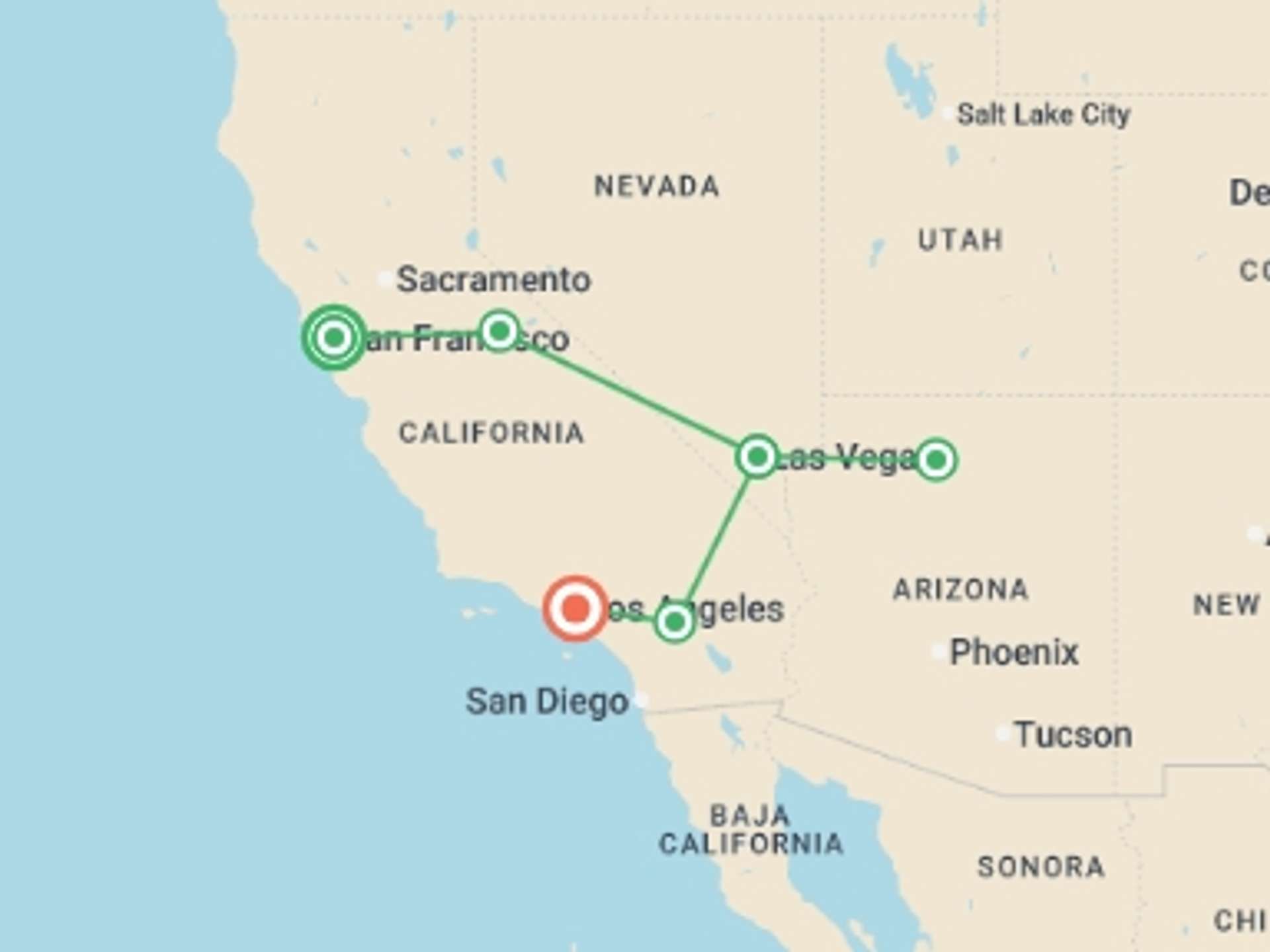 North America 10-Day tours