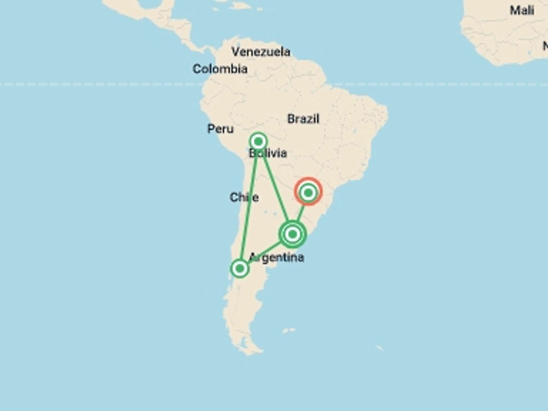 South America 10-Day tours