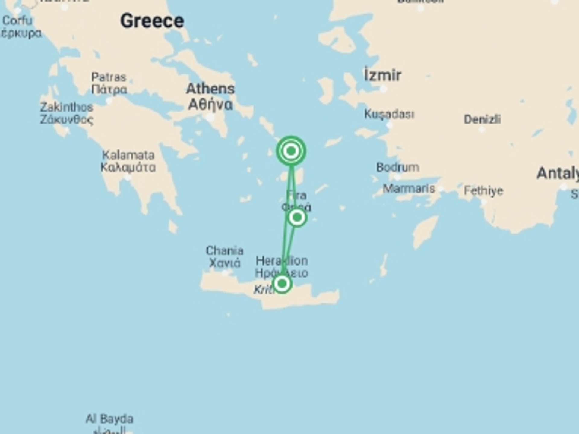 Santorini 9-Day tours