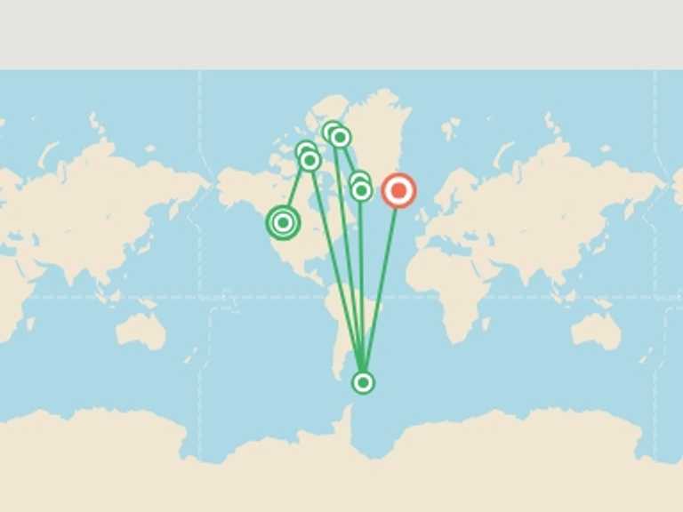 Map of Calgary Tour with 10 destination visits for the trip: Northwest Passage: Epic High Arctic