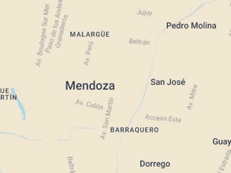 Map of Mendoza Explorer Tour with 1 destination visits for the trip: Half Day Wine Tasting in Cellar from Mendoza