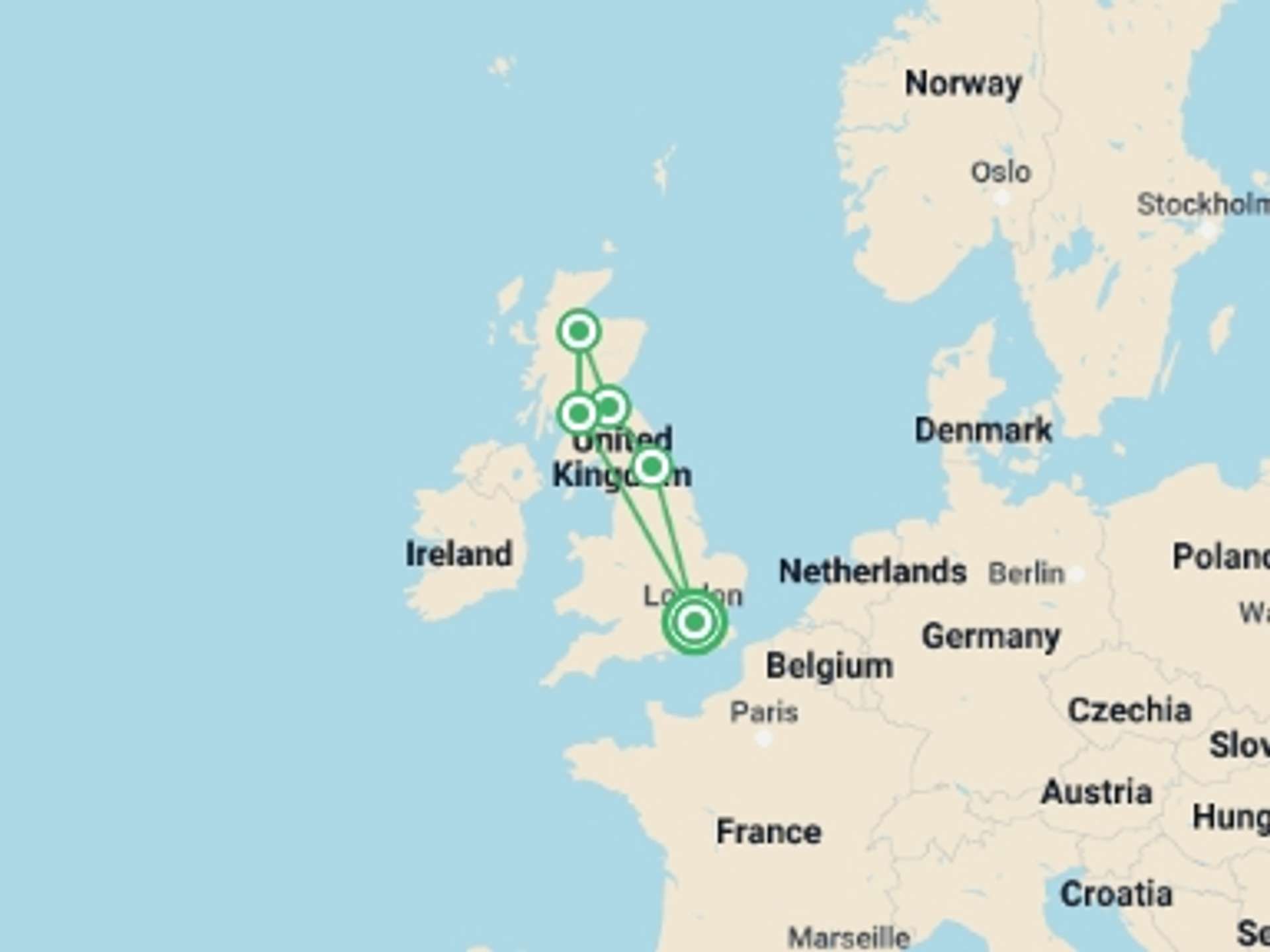 UK and Britain 10-Day tours