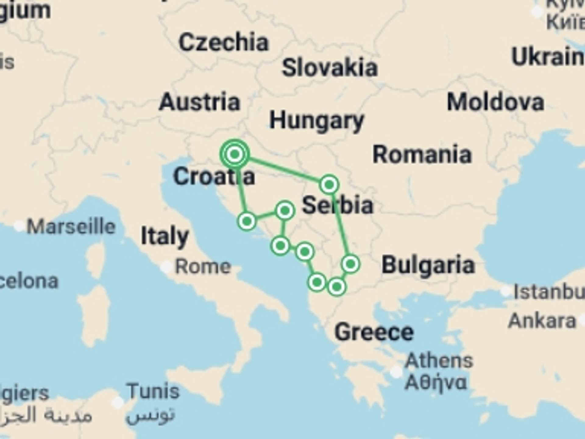 Croatia 15-Day tours