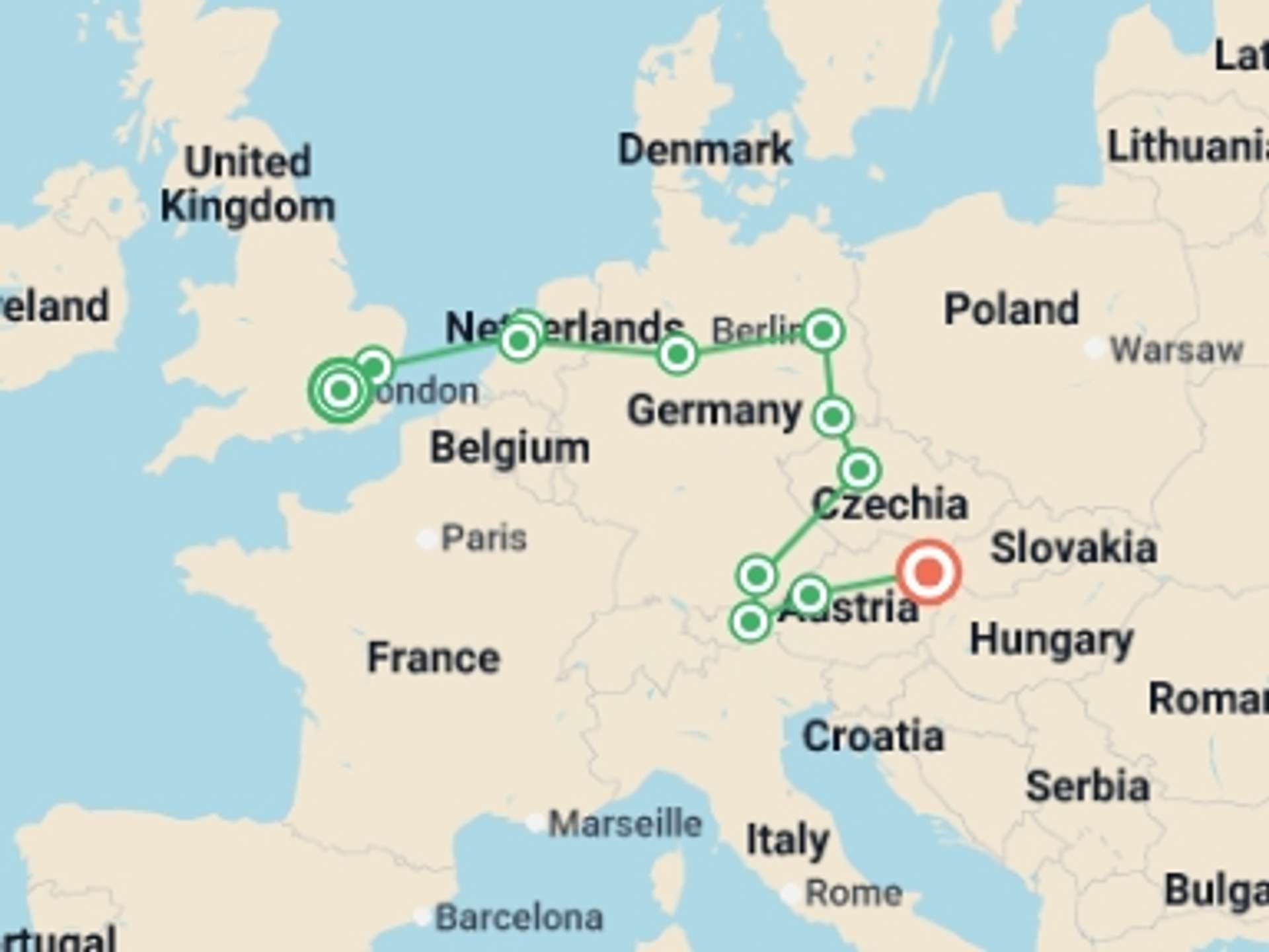 UK and Britain 13-Day tours