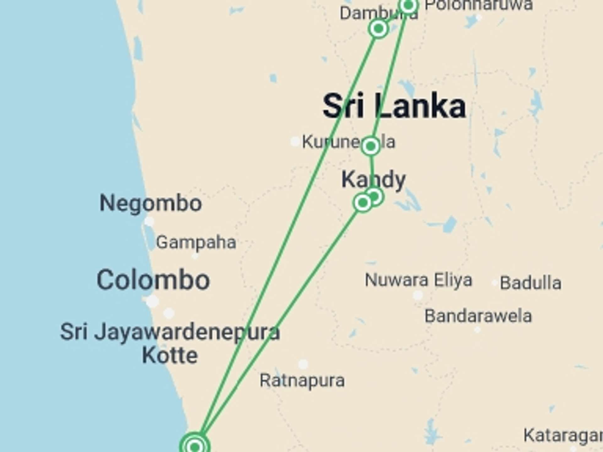 Sri Lanka 4-Day tours