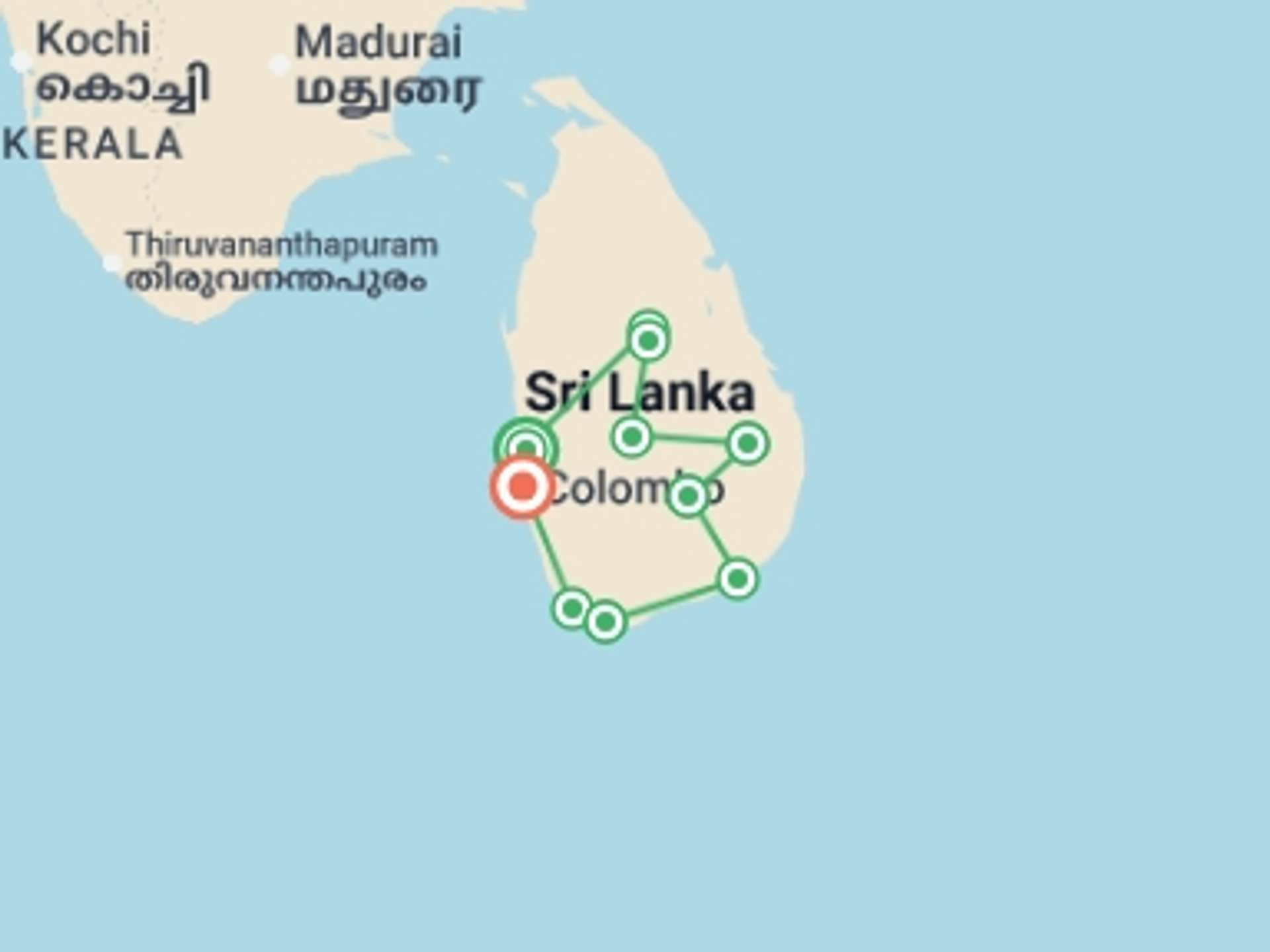 Colombo 14-Day tours
