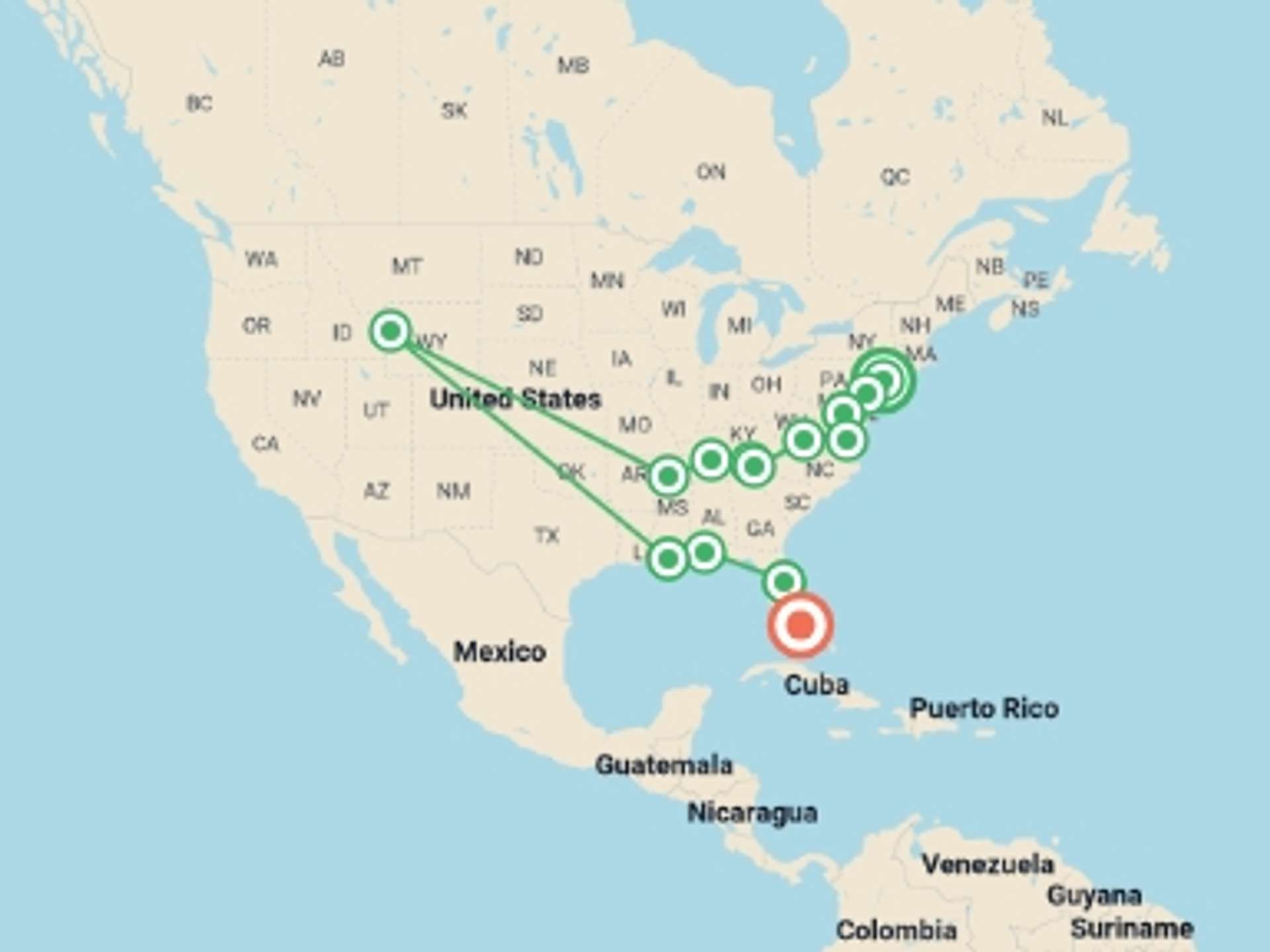 USA 14-Day tours