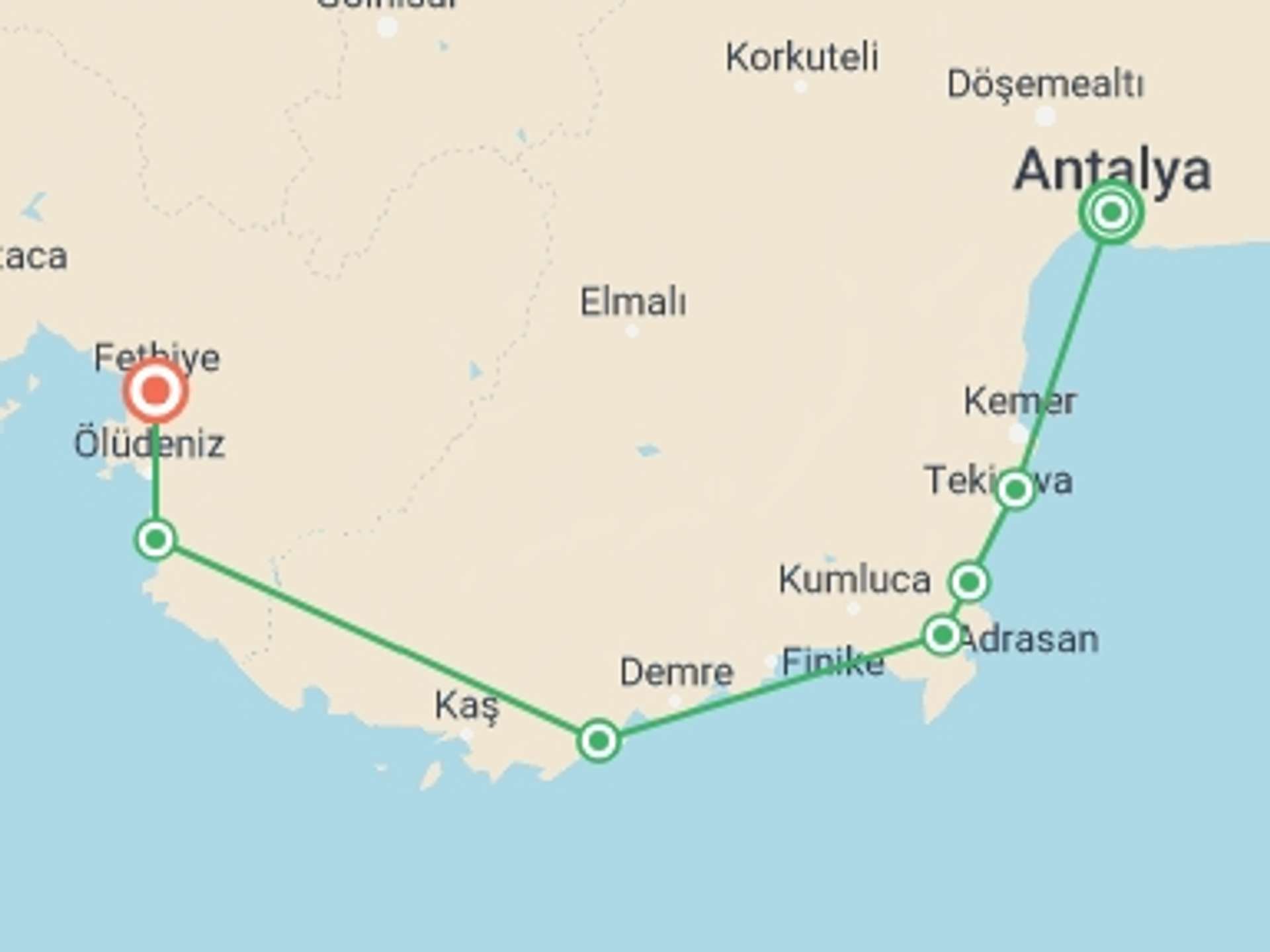 Antalya 8-Day tours