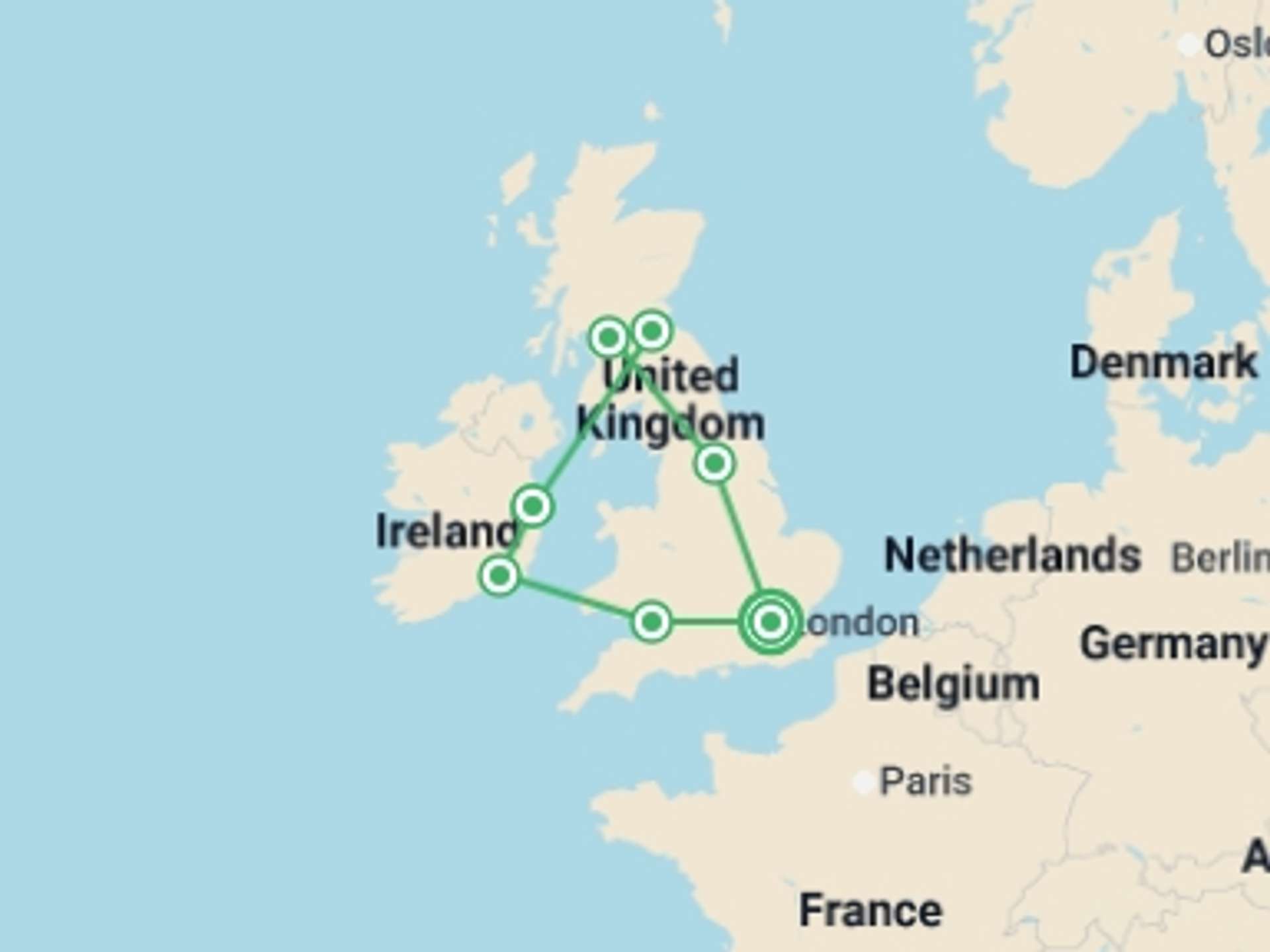 London 10-Day tours