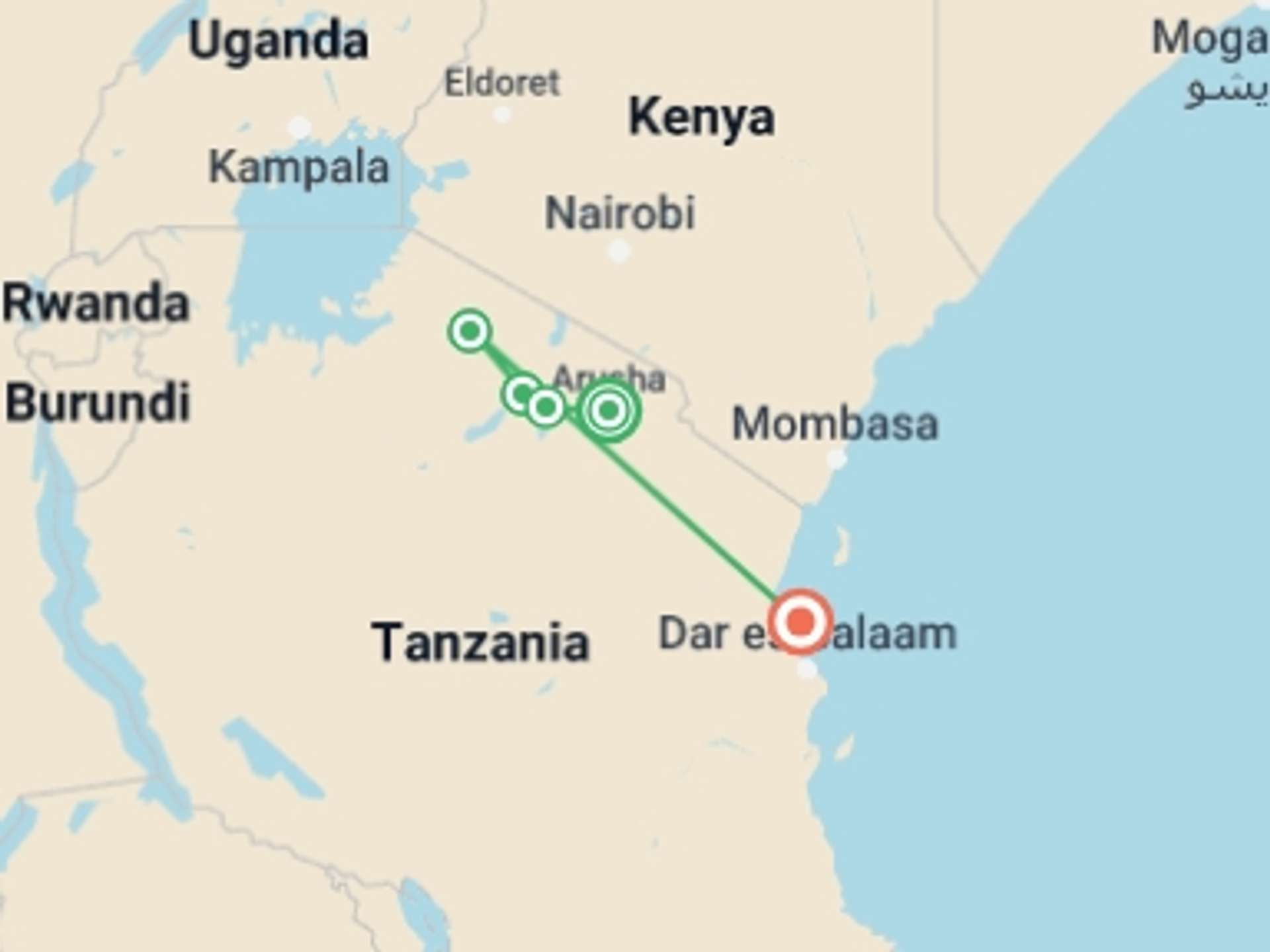 Arusha 10-Day tours