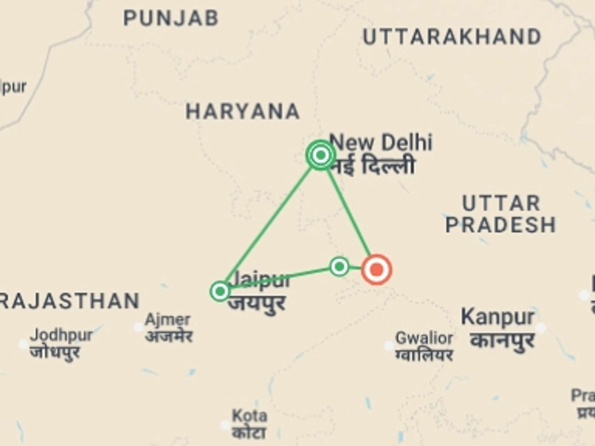 India 8-Day tours