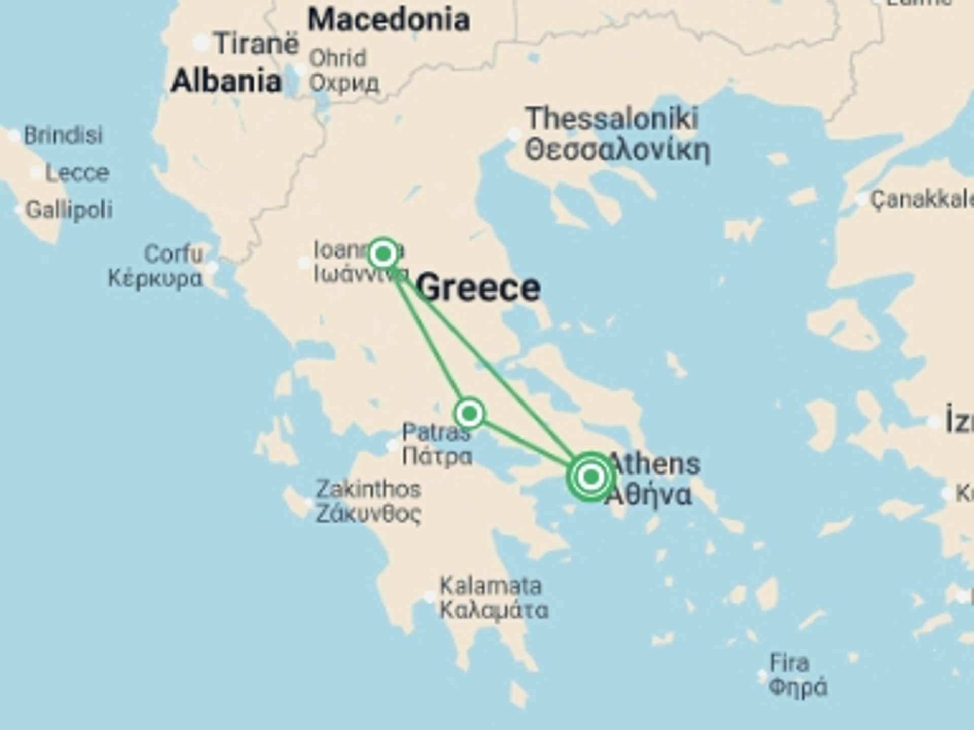 Greece 4-Day tours
