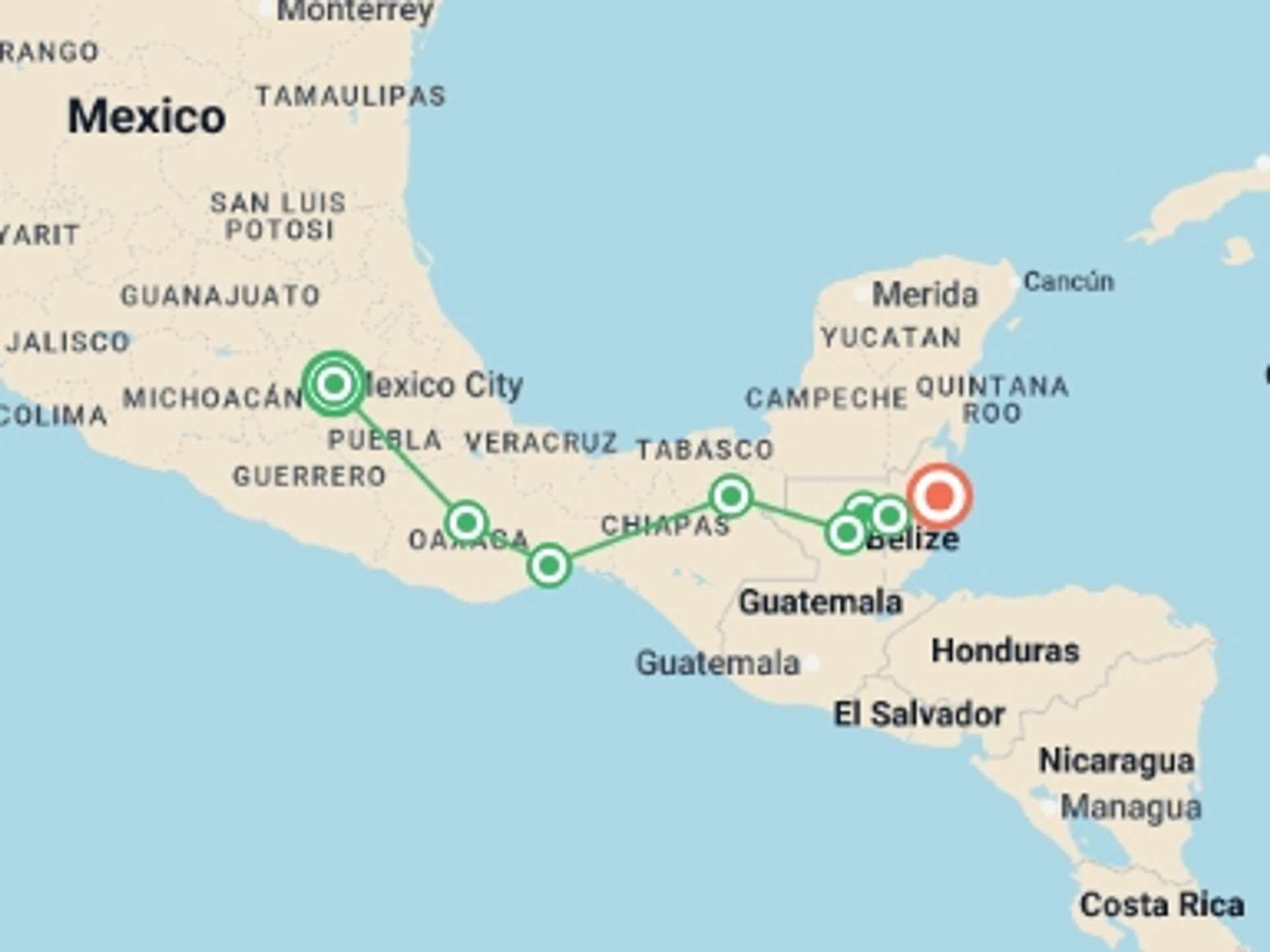 Mexico City 15-Day tours
