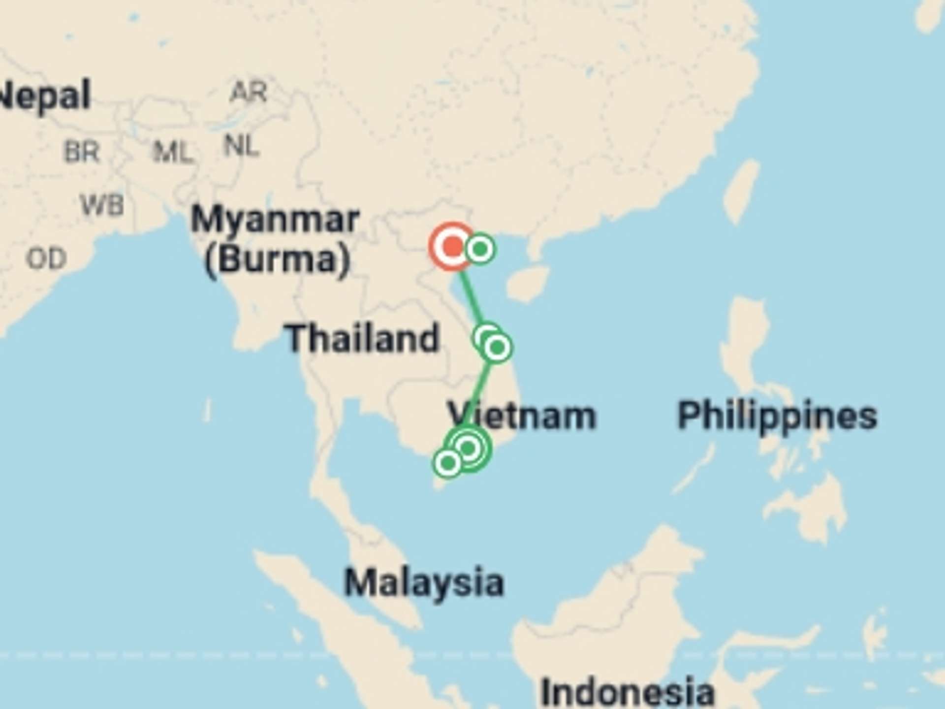 Halong Bay 10-Day tours