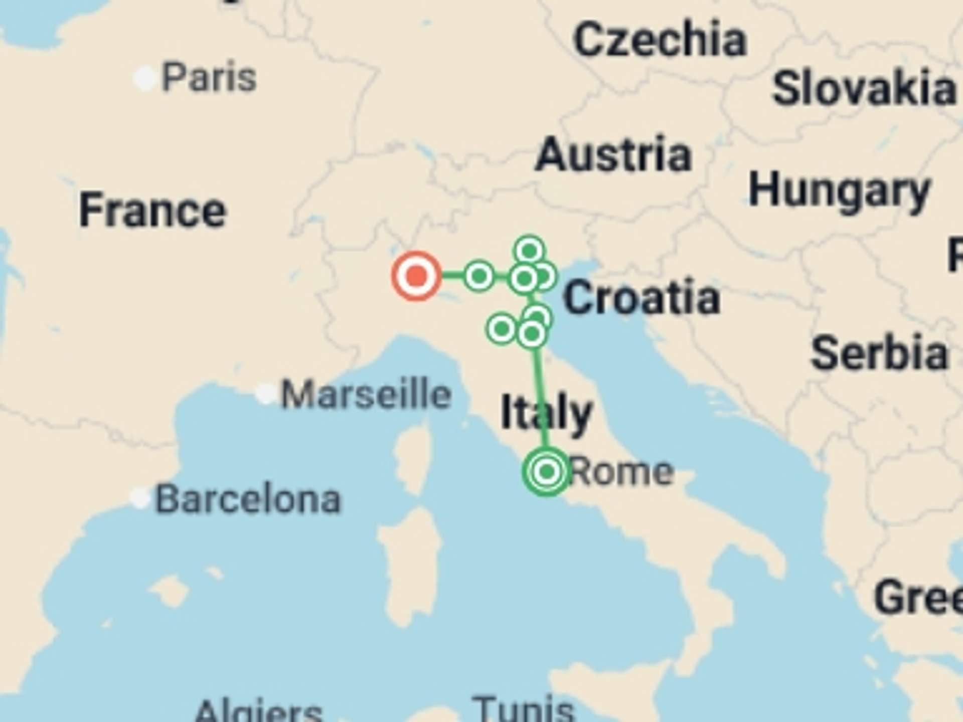 Italy 6-Day tours