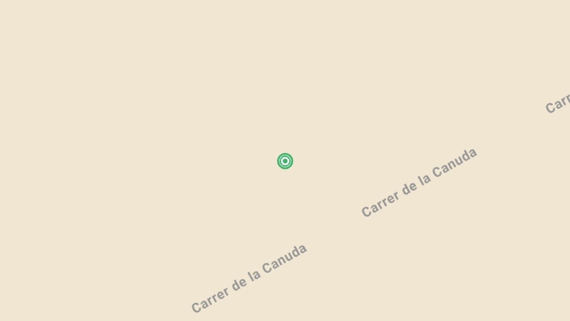 A map showing the tour itinerary for the trip: Barcelona Cultural Experience, City Break, starting in Barcelona, Spain and ending in Barcelona, Spain going through 0 other destinations.