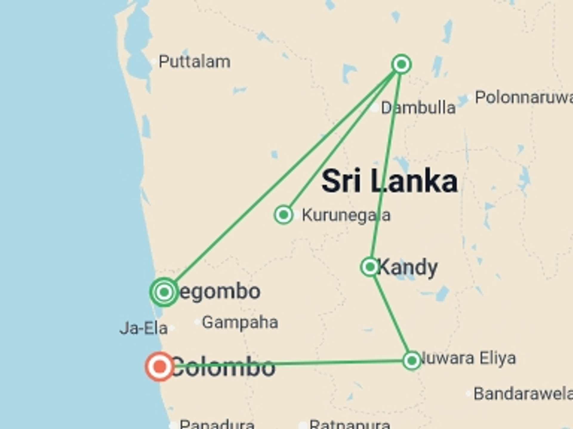 Colombo 9-Day tours