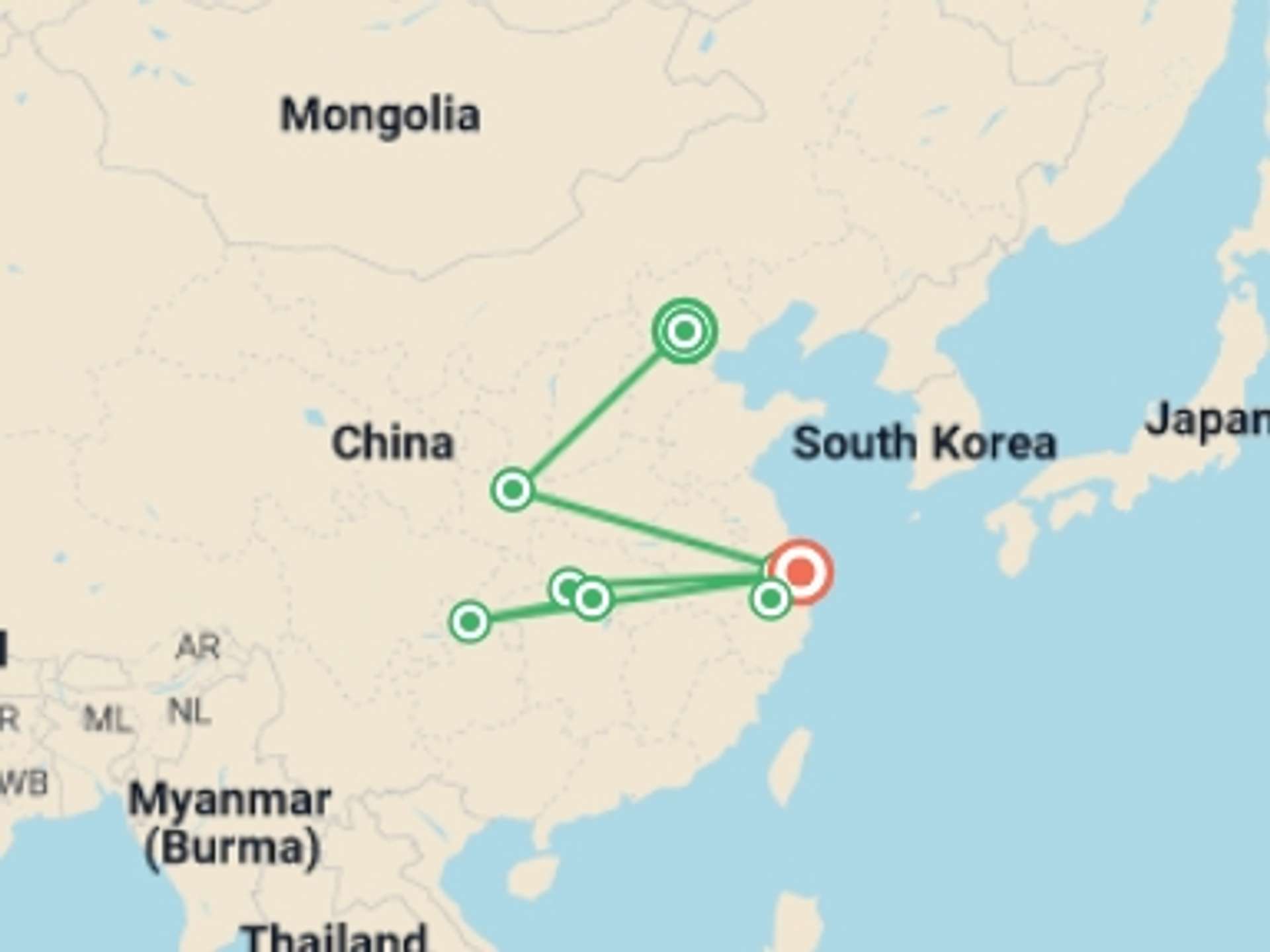 China 15-Day tours