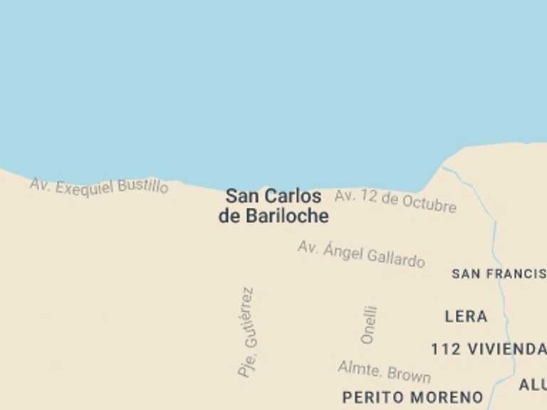 Map itinerary of South America Tour in July 2026 with 1 destination visits for the trip: International lake-crossing to Chile from Bariloche