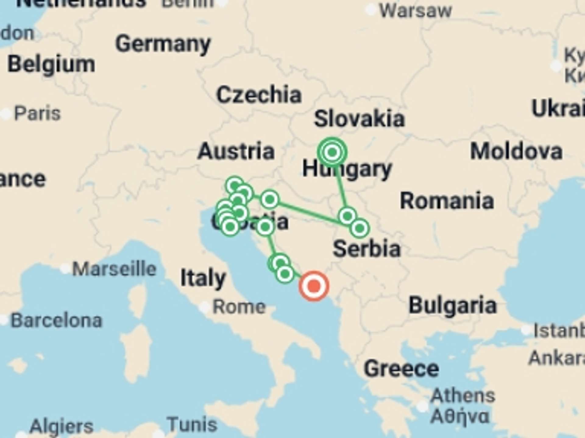 Budapest 15-Day tours