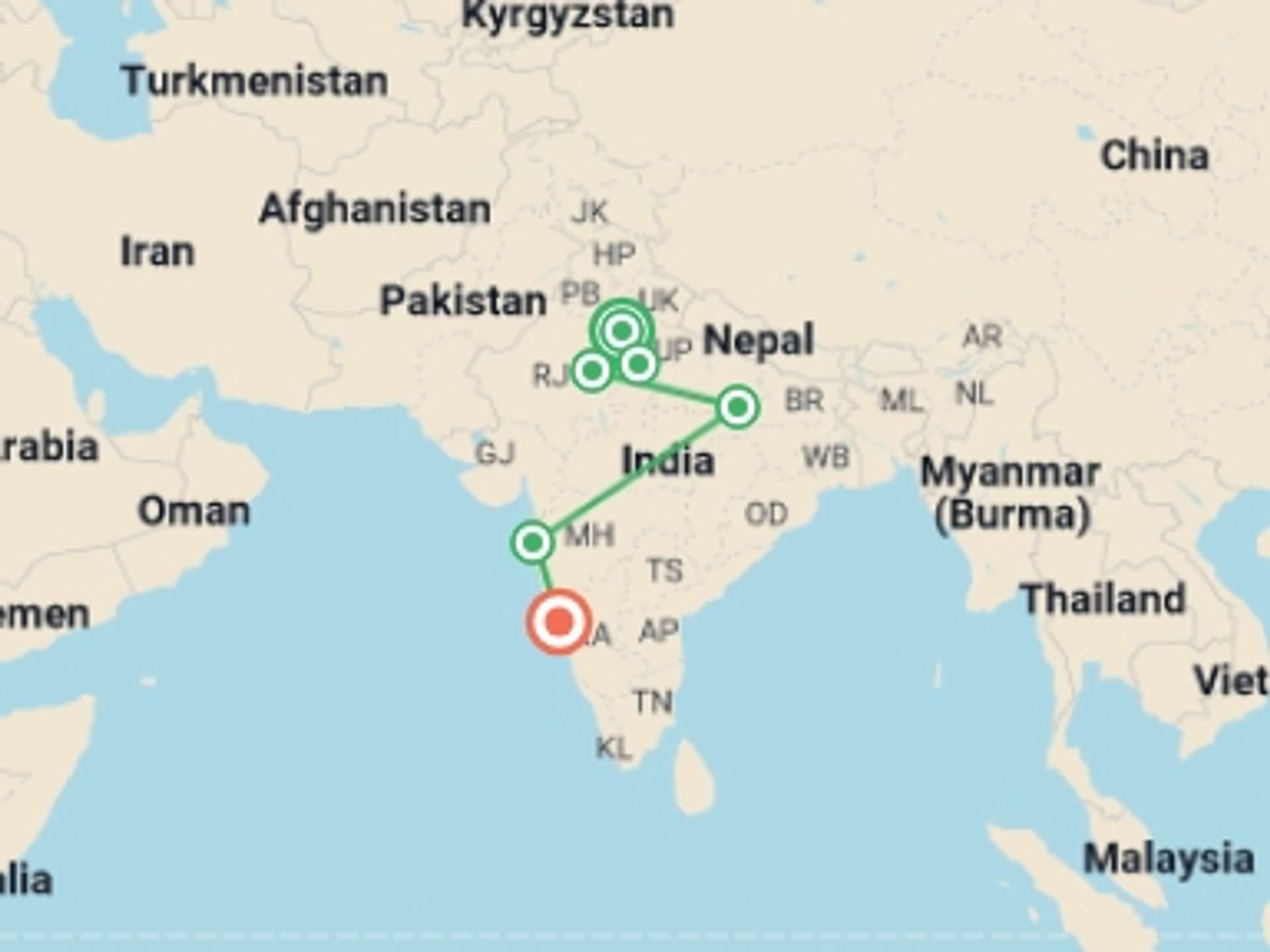 Jaipur 14-Day tours