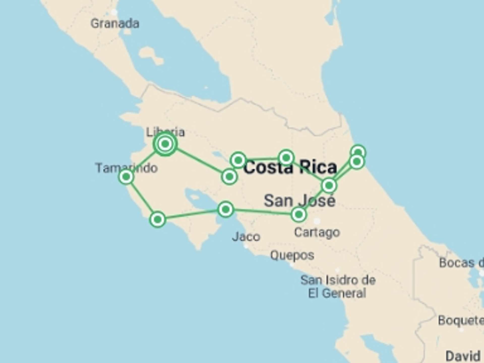 Costa Rica 15-Day tours