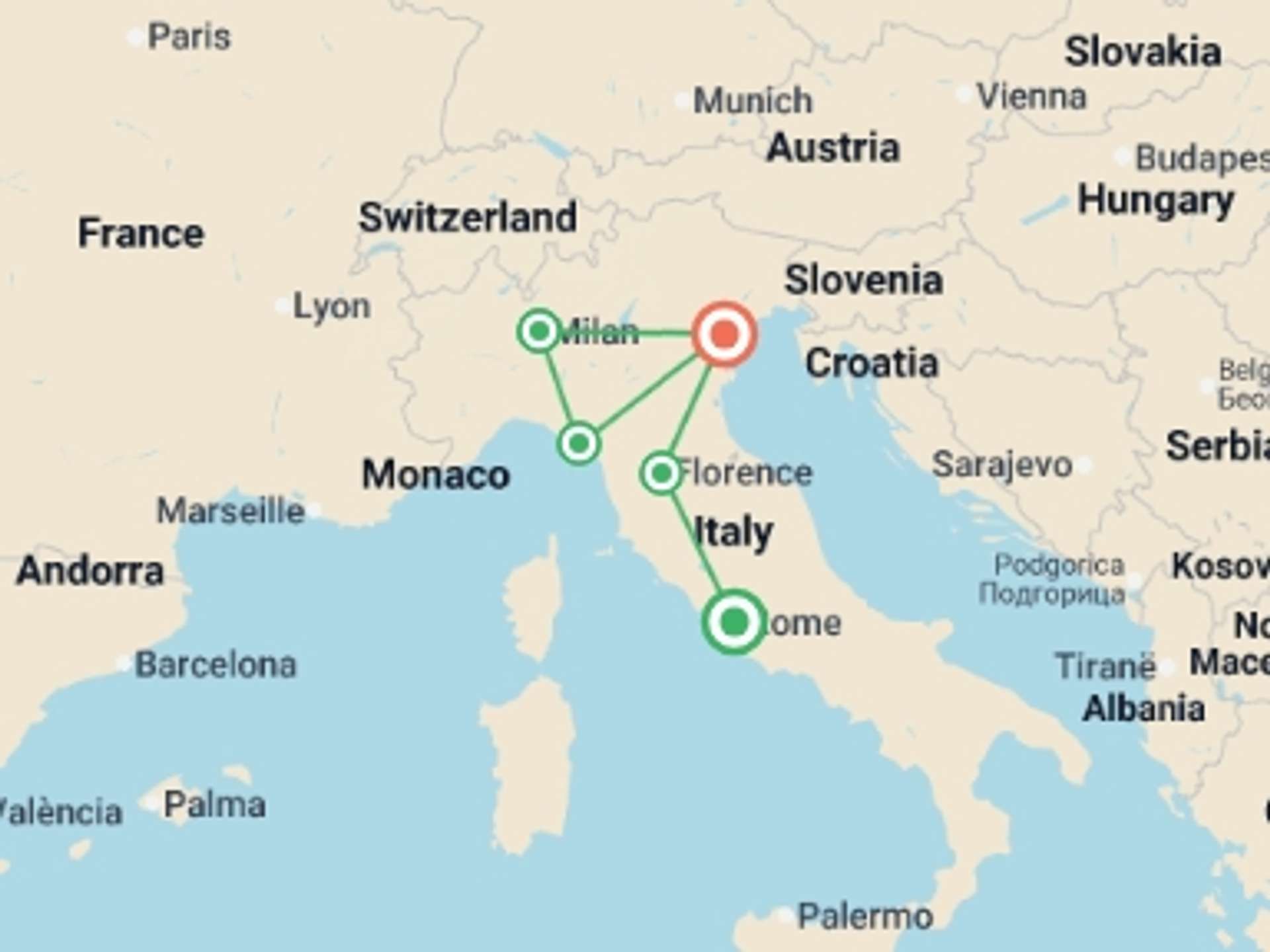 Italy 11-Day tours