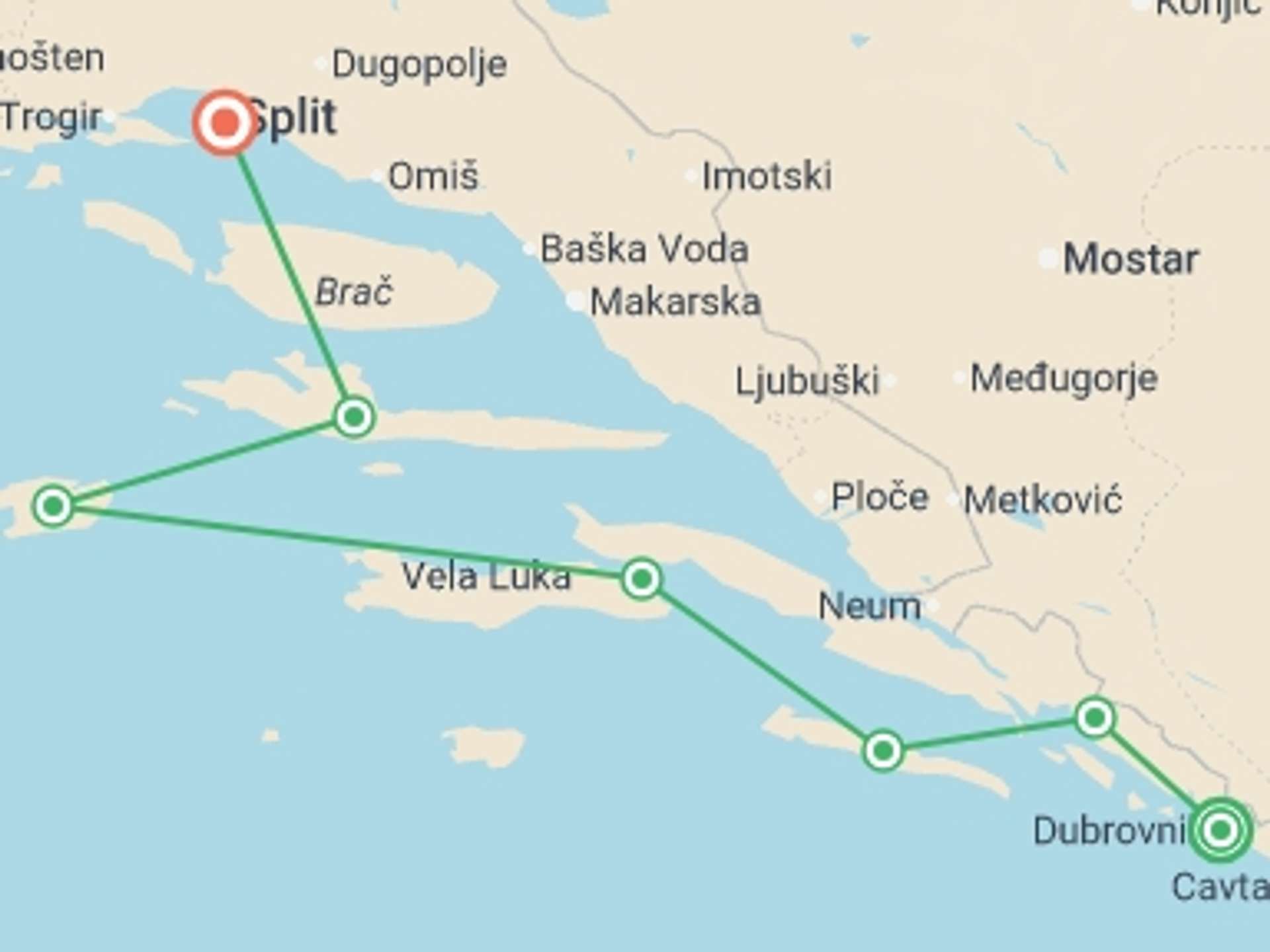 Split 9-Day tours
