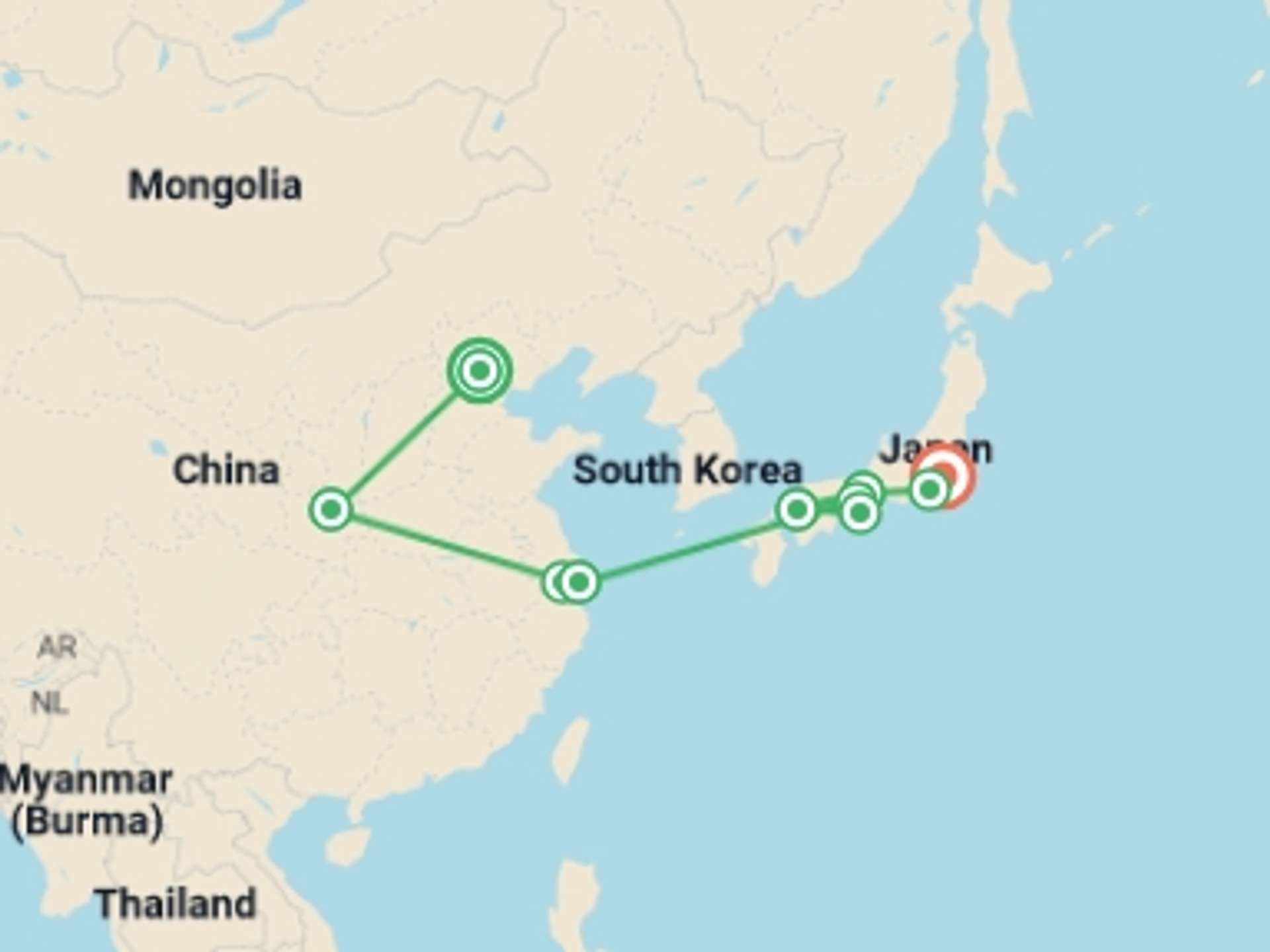 Tokyo 16-Day tours