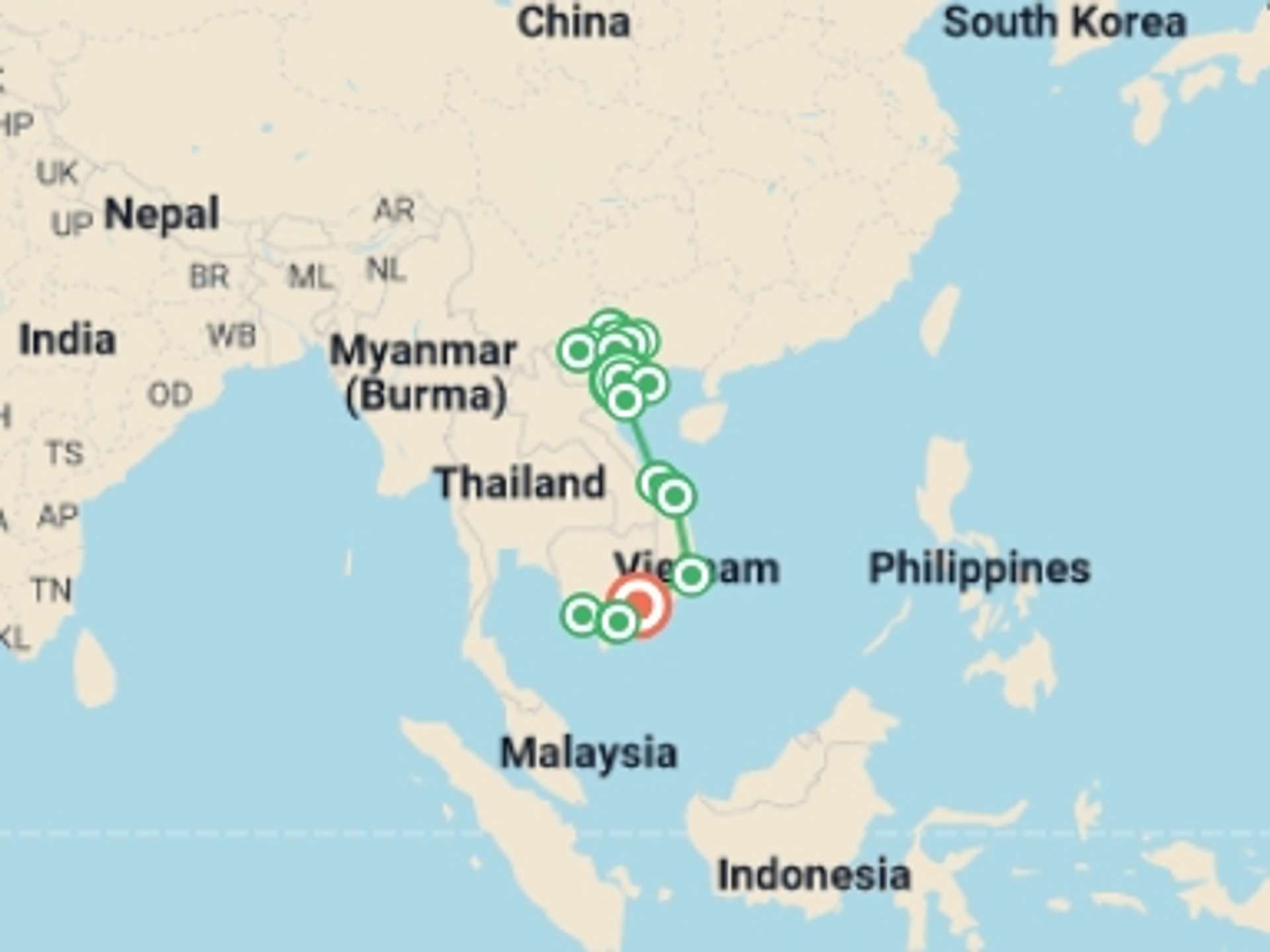 Ho Chi Minh City 21-Day tours