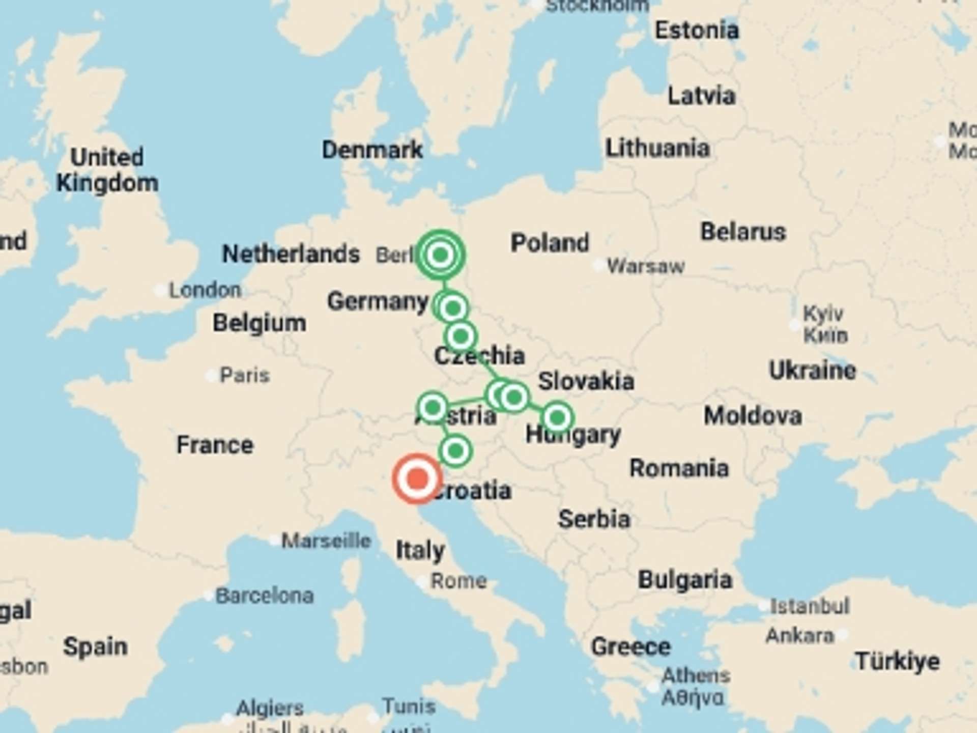 Vienna 15-Day tours