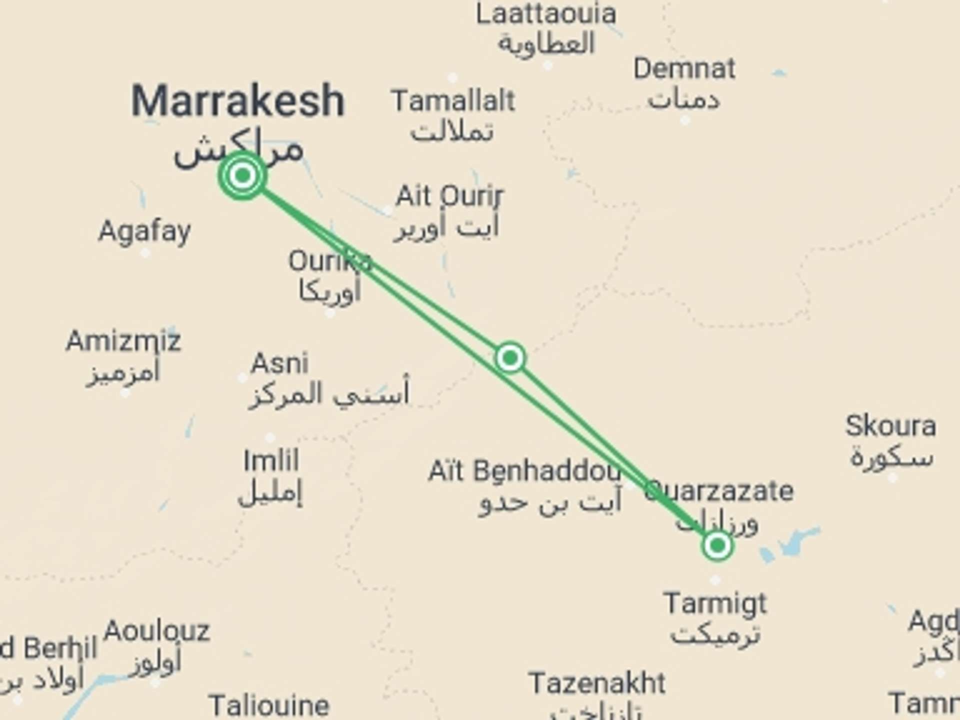 Marrakech 4-Day tours