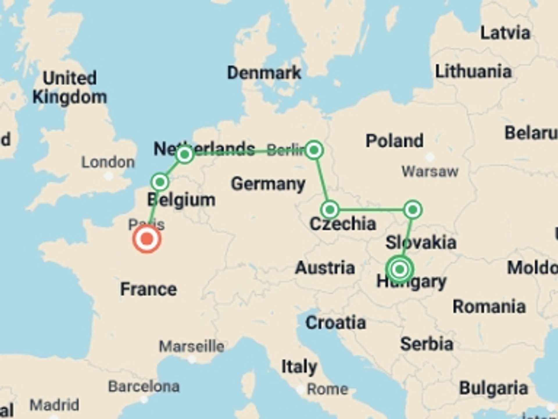 Prague 12-Day tours