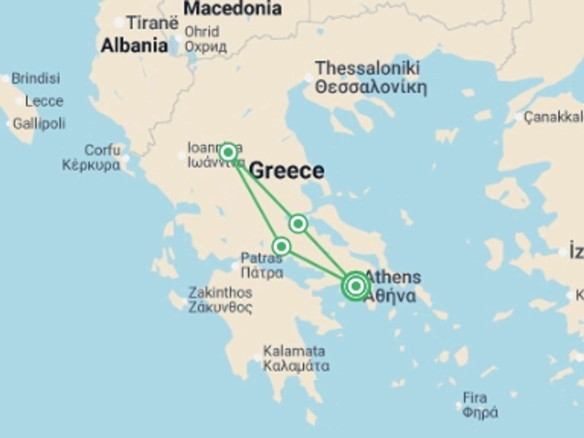 Greece 4-Day tours