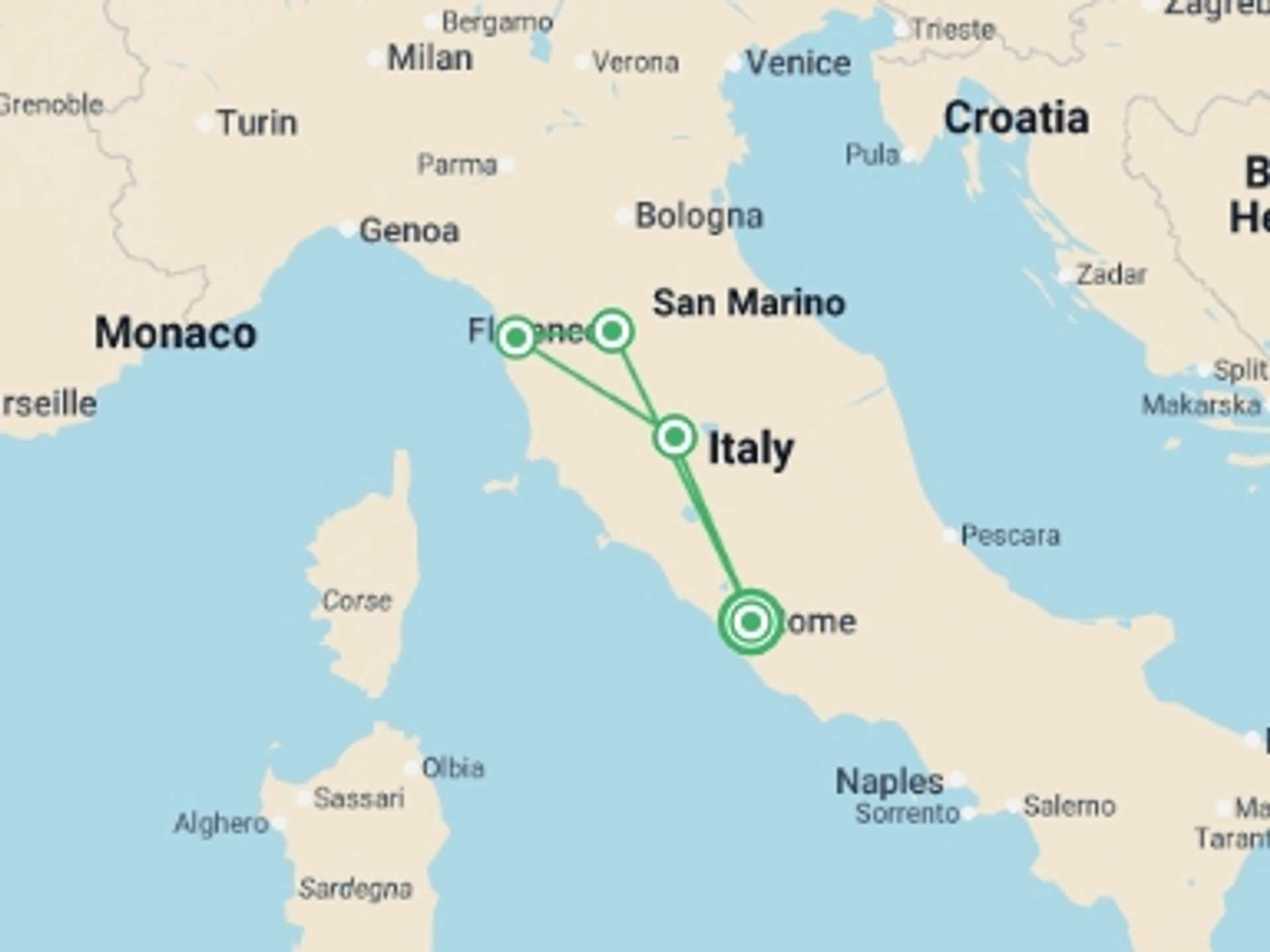Italy 6-Day tours