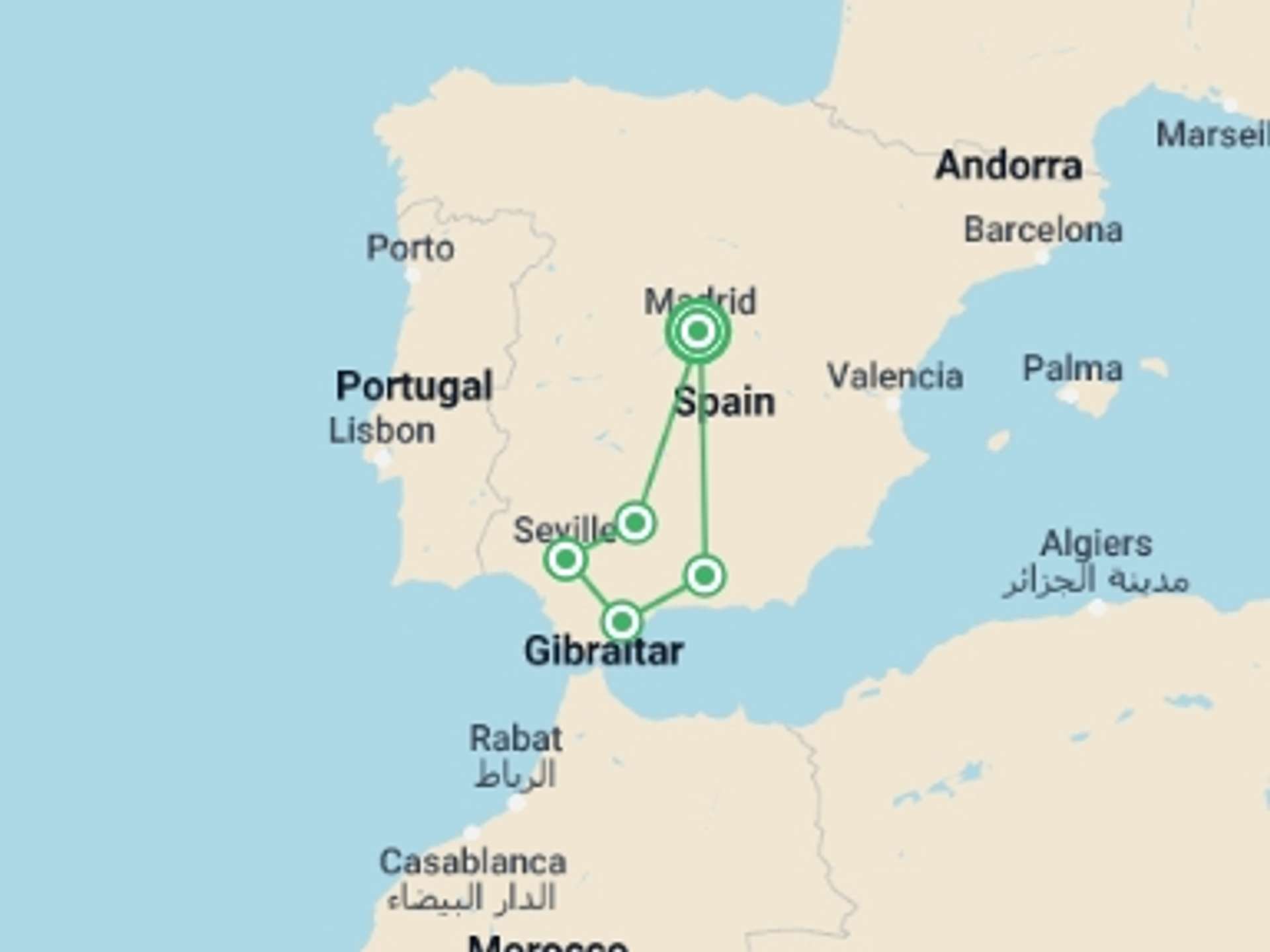 Spain 9-Day tours