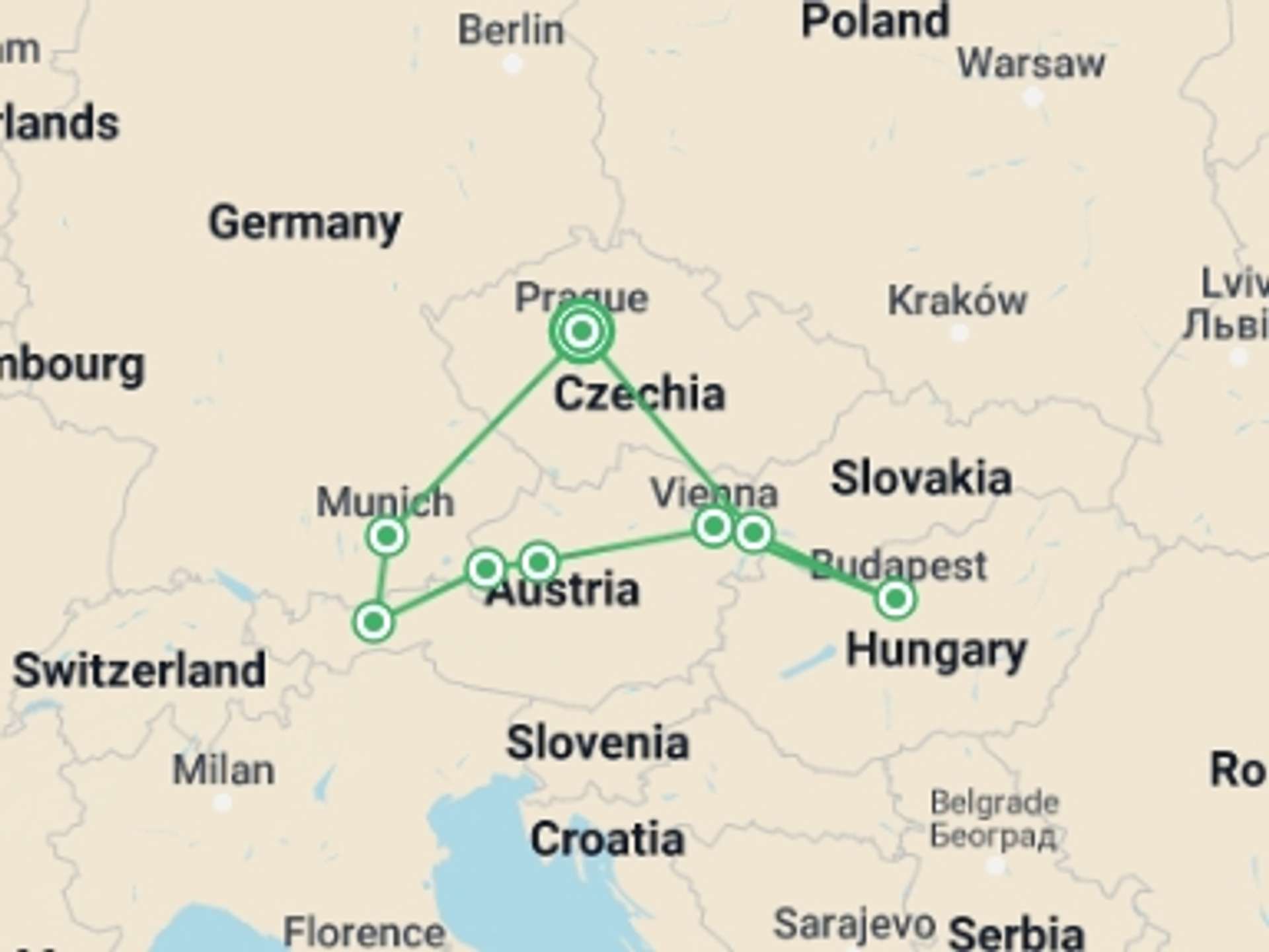 Prague 8-Day tours