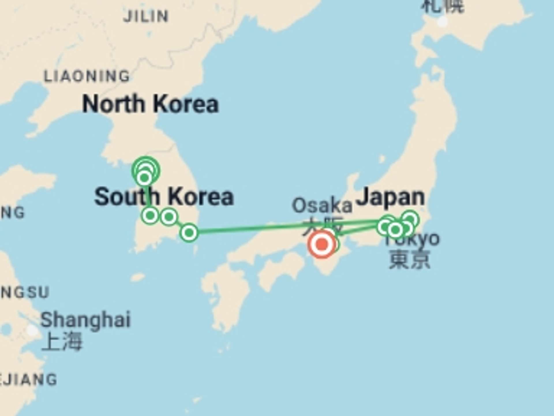 Osaka 13-Day tours