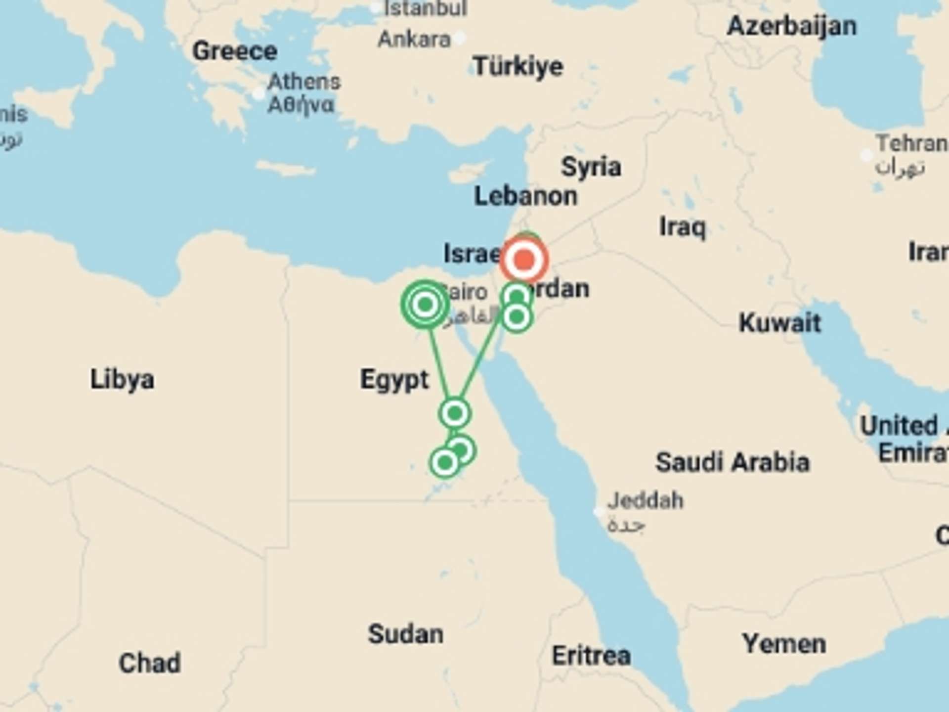 Wadi Rum 15-Day tours