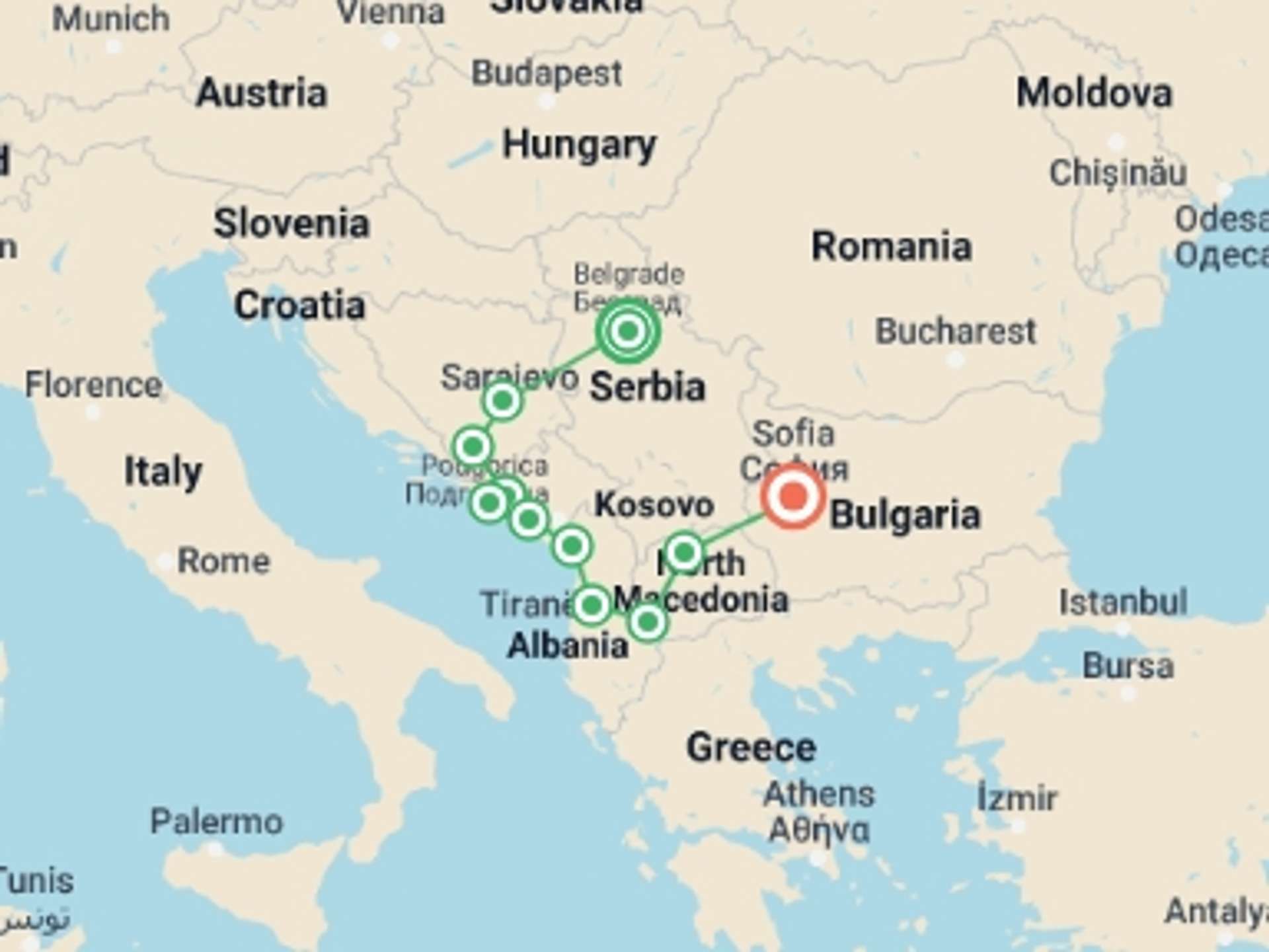 Eastern Europe 9-Day tours
