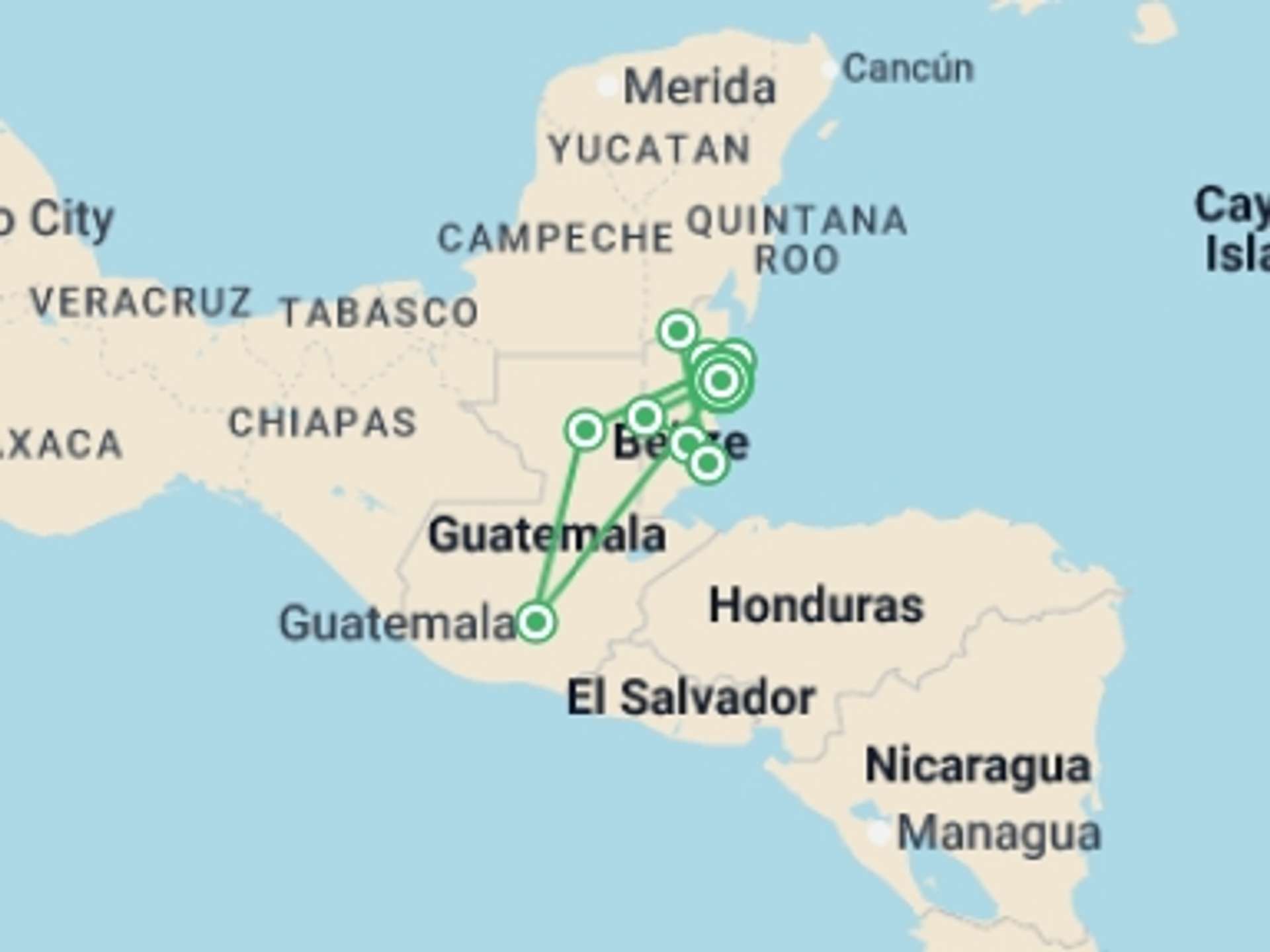 Central America 13-Day tours