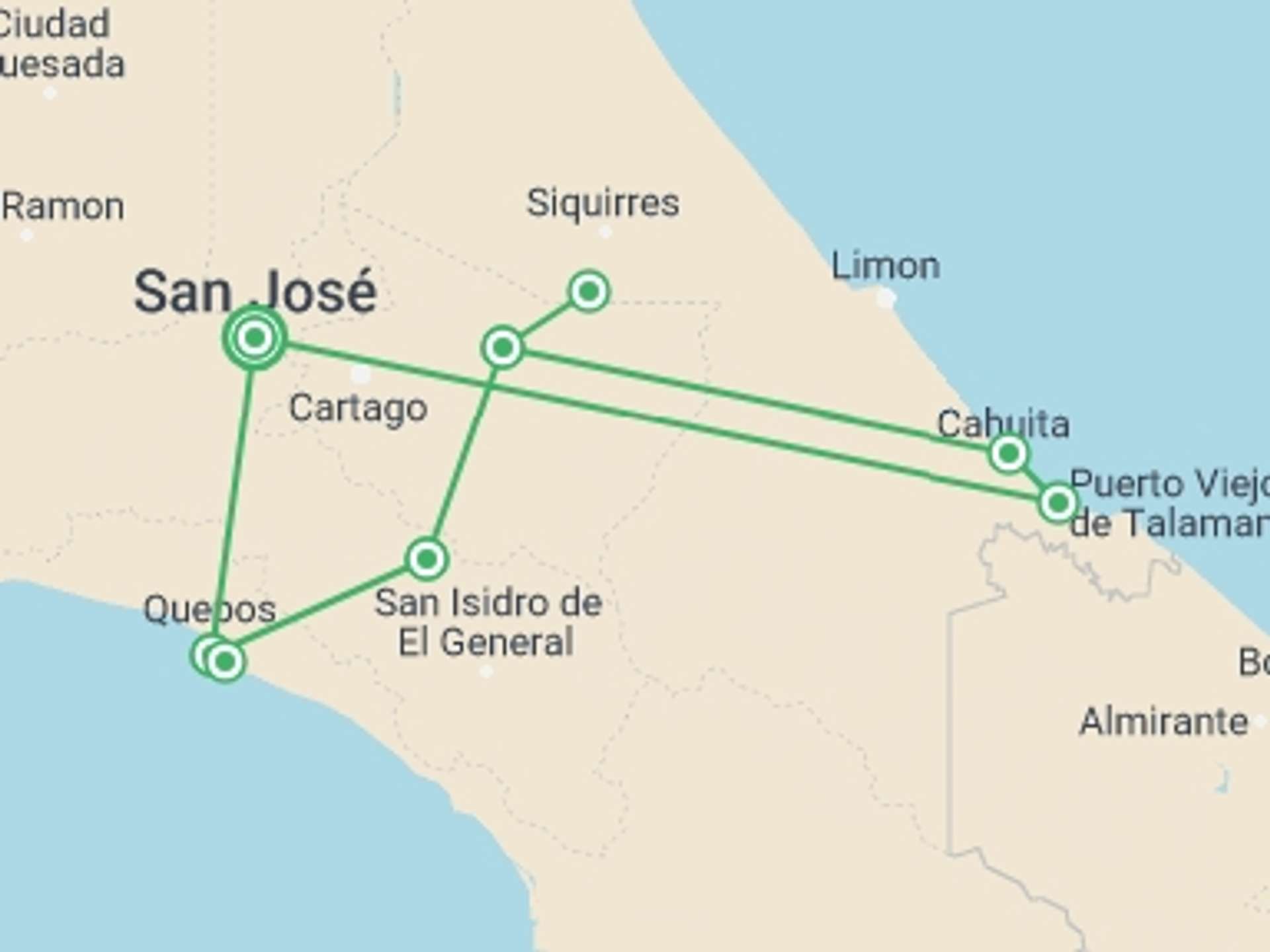 Costa Rica 10-Day tours